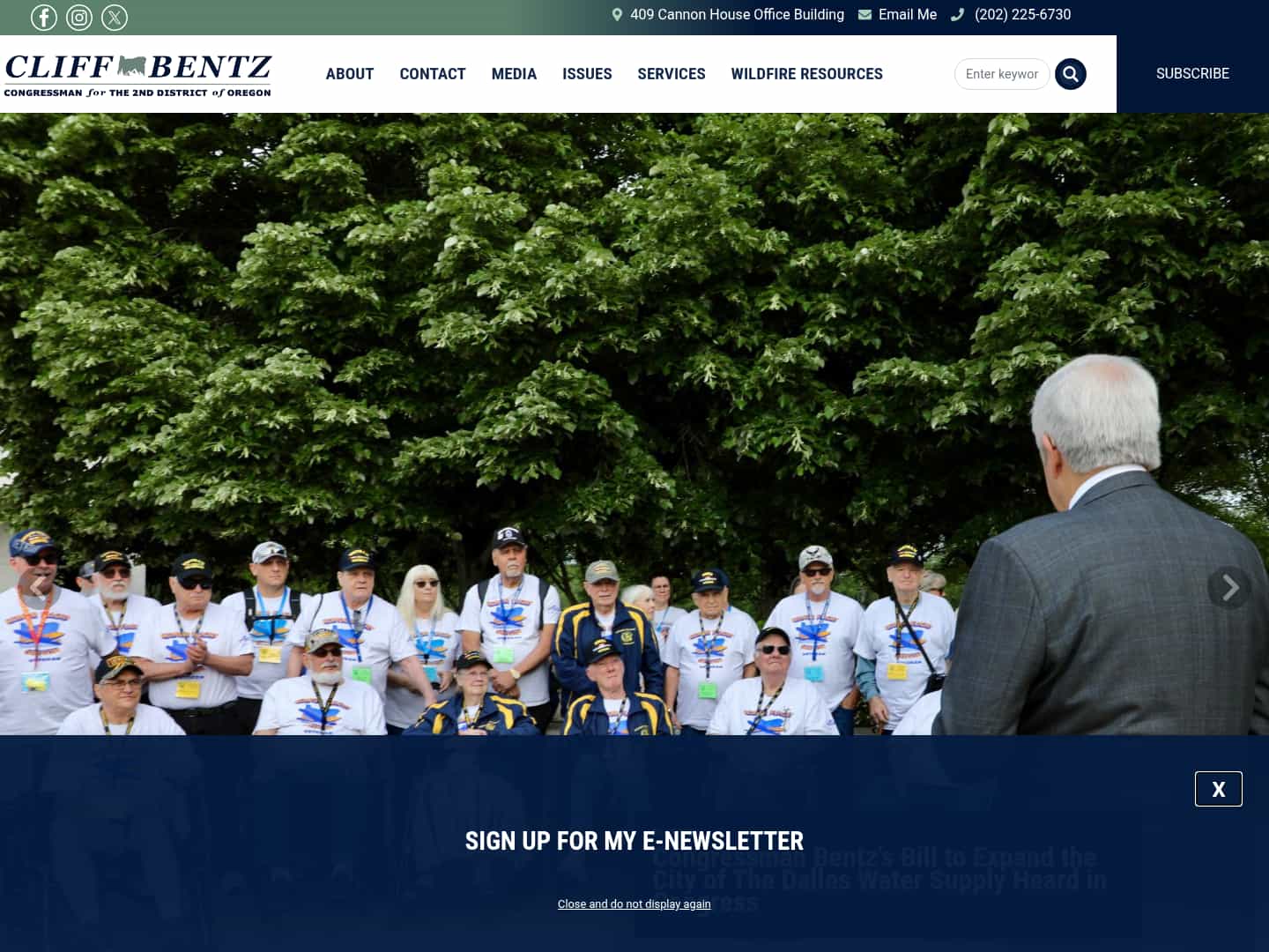 Latest website image capture