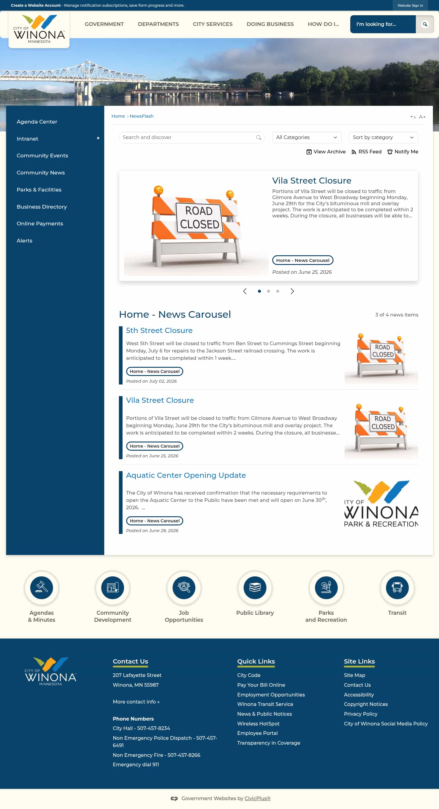 Latest website image capture