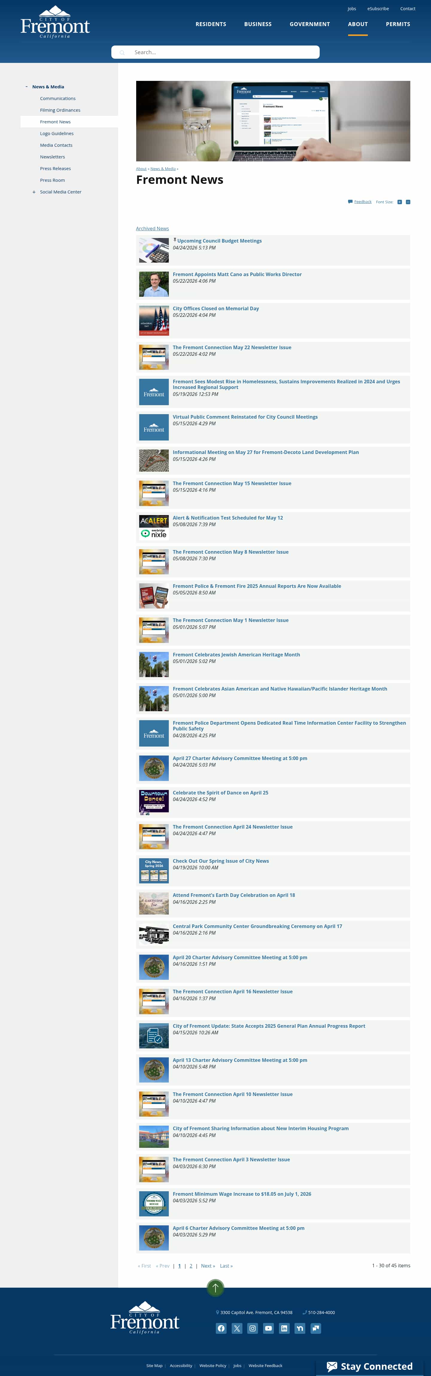 Latest website image capture
