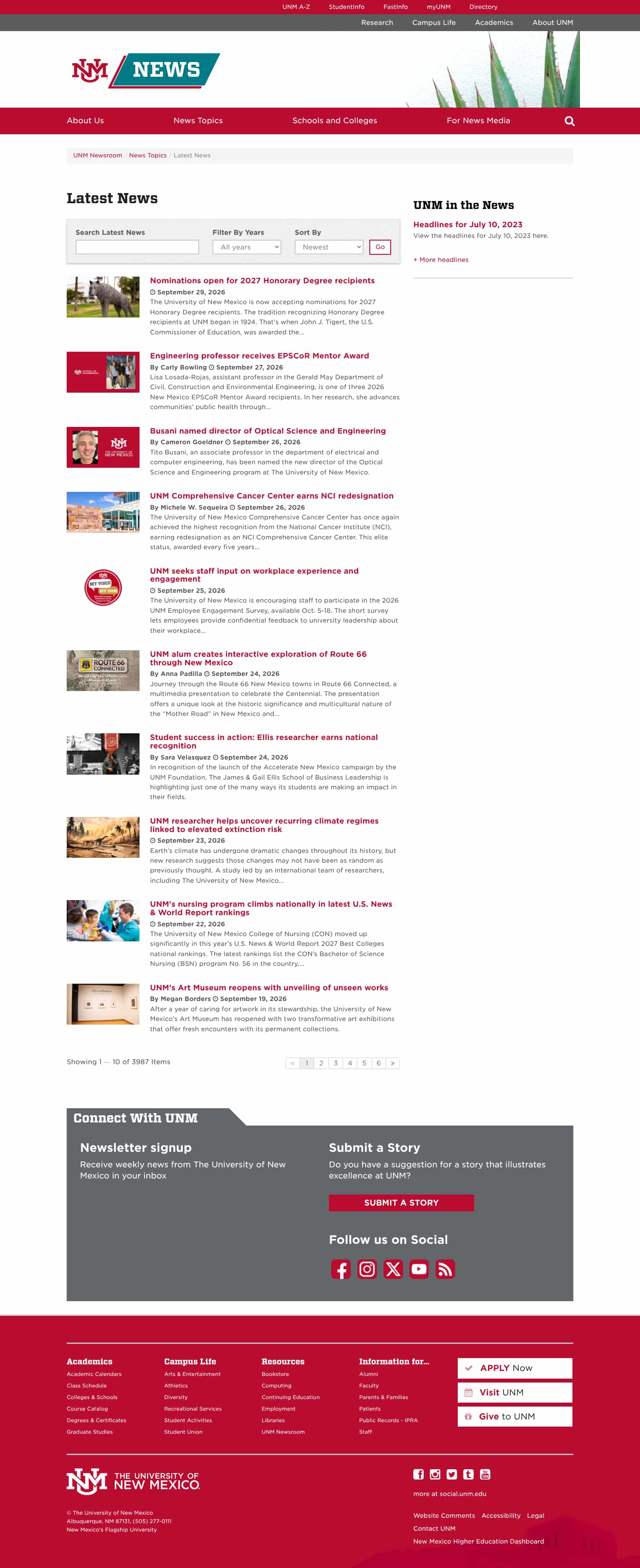 Latest website image capture