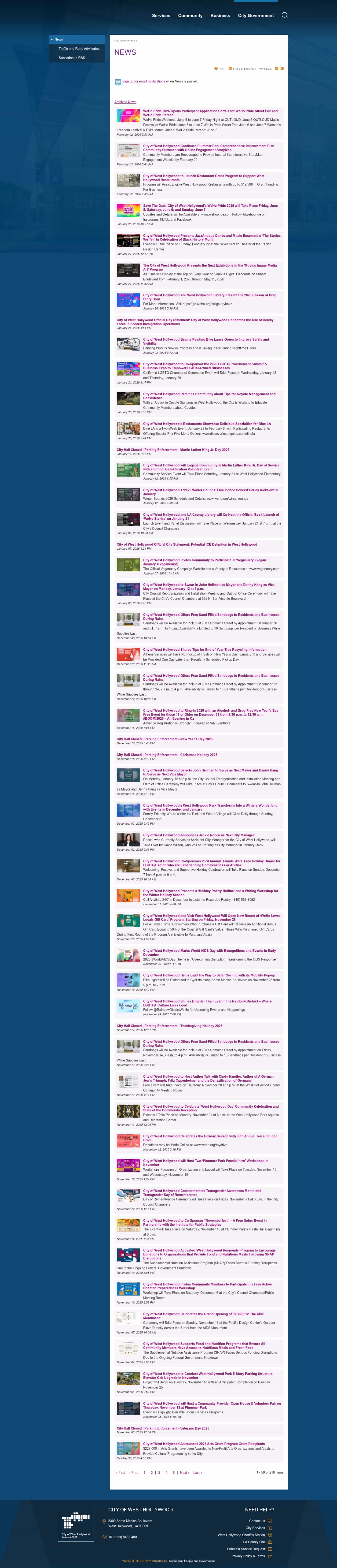 Latest website image capture