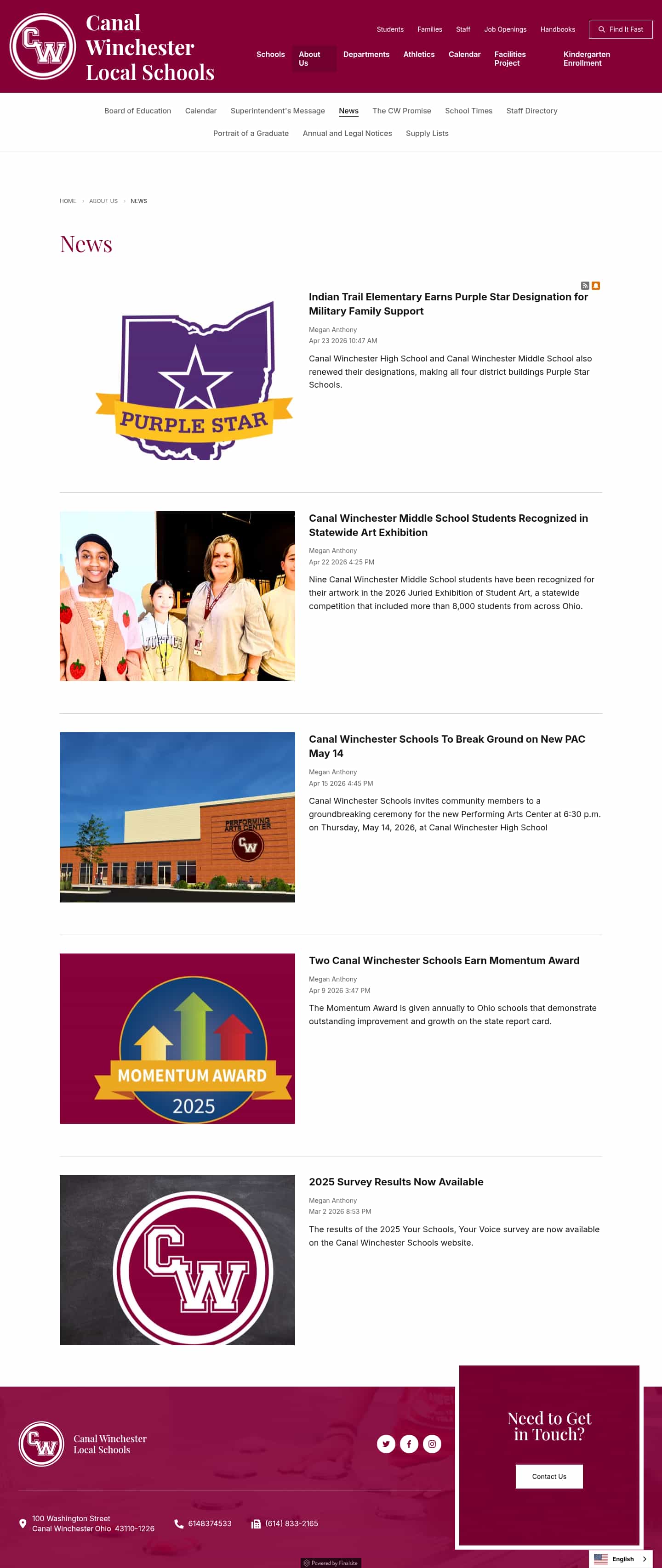 Latest website image capture