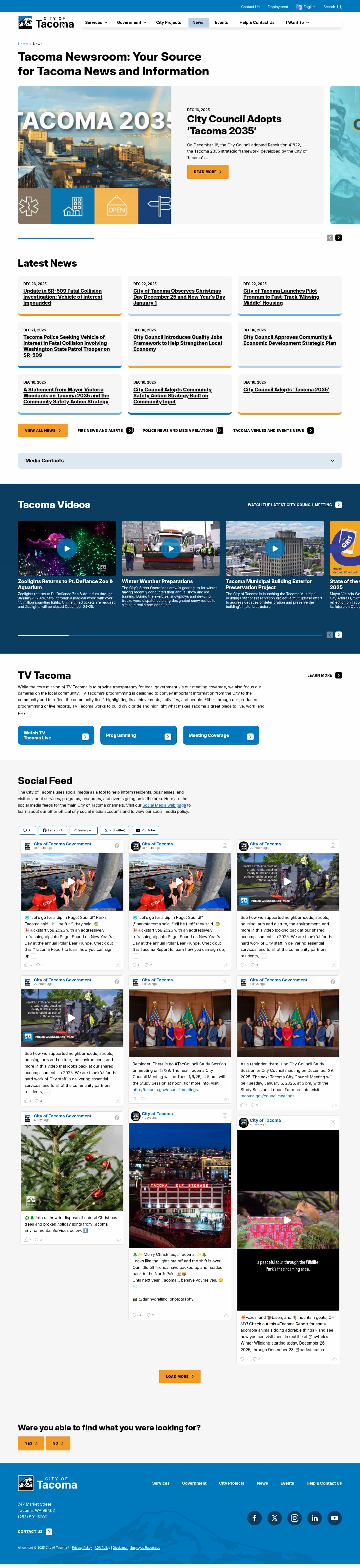 Latest website image capture
