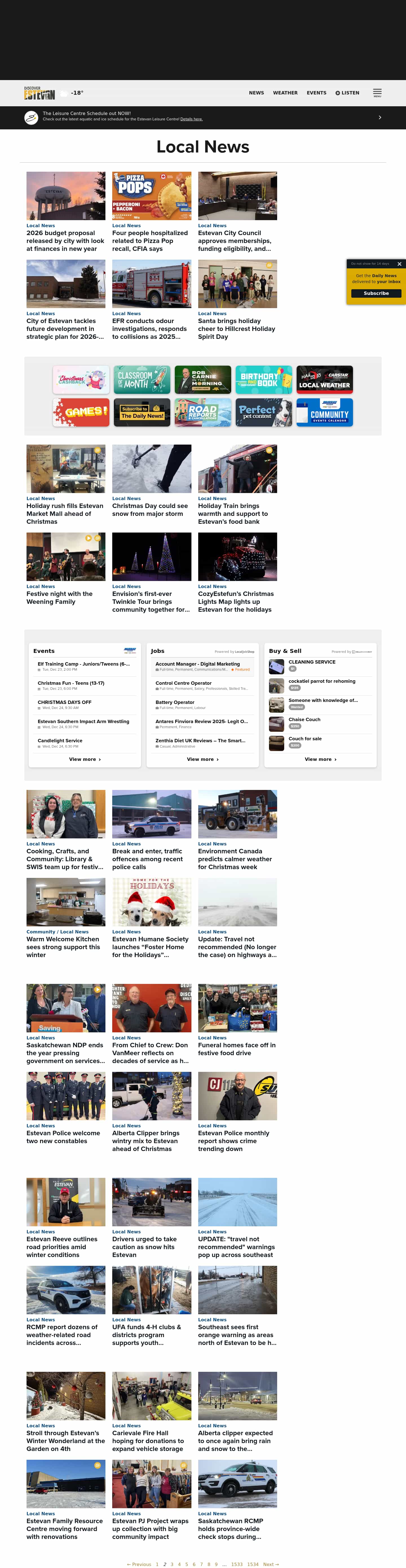 Latest website image capture