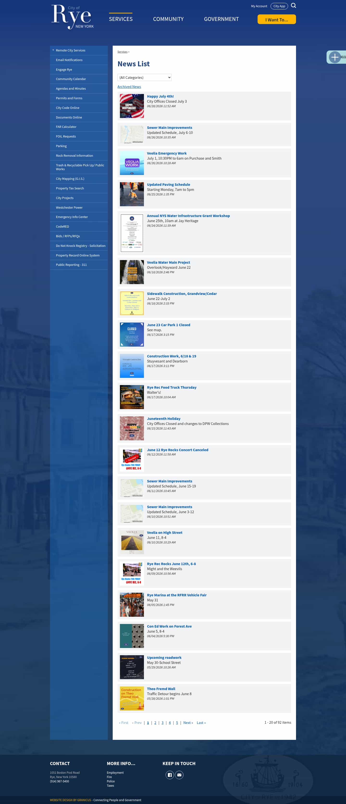 Latest website image capture