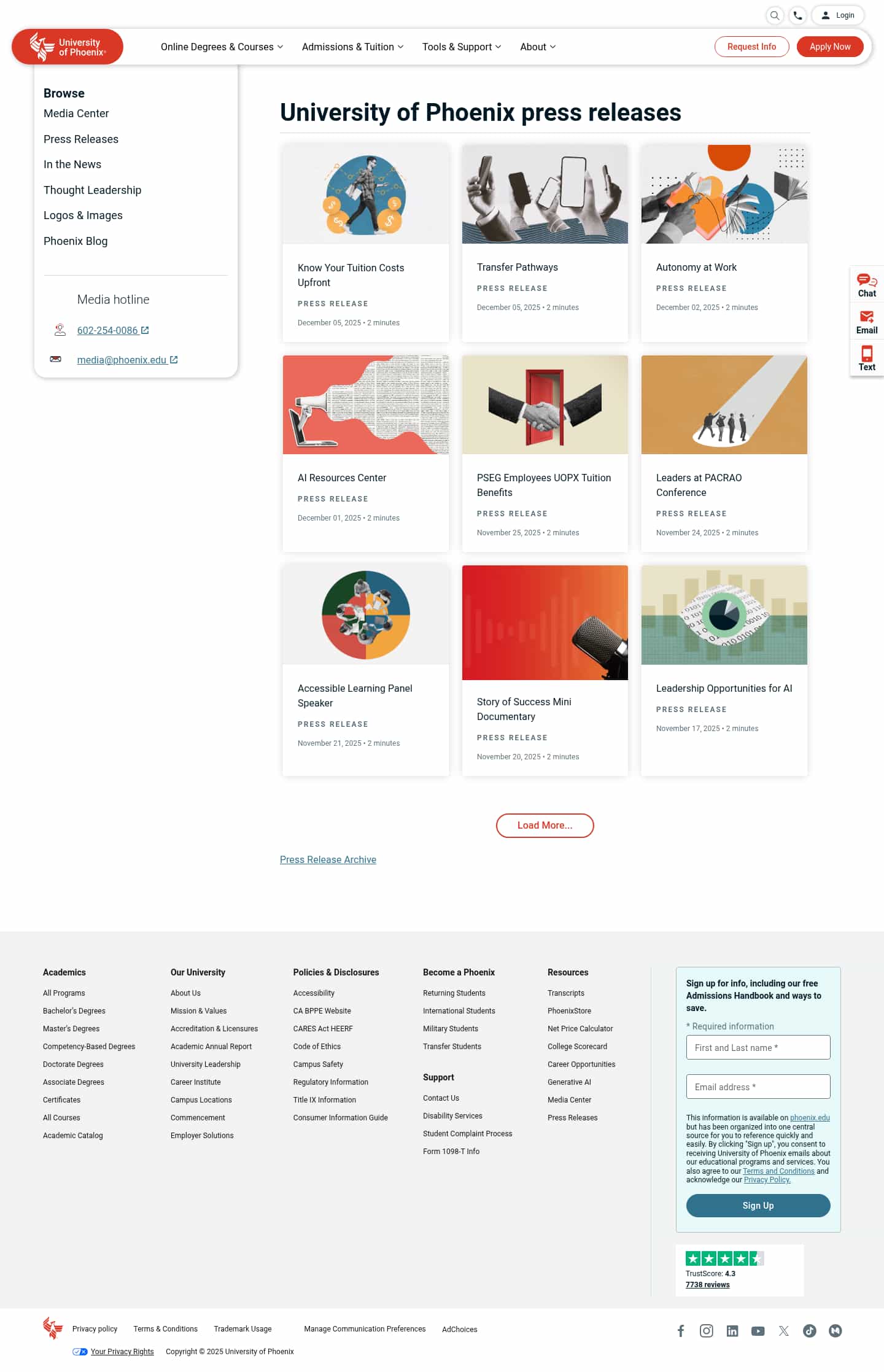 Latest website image capture
