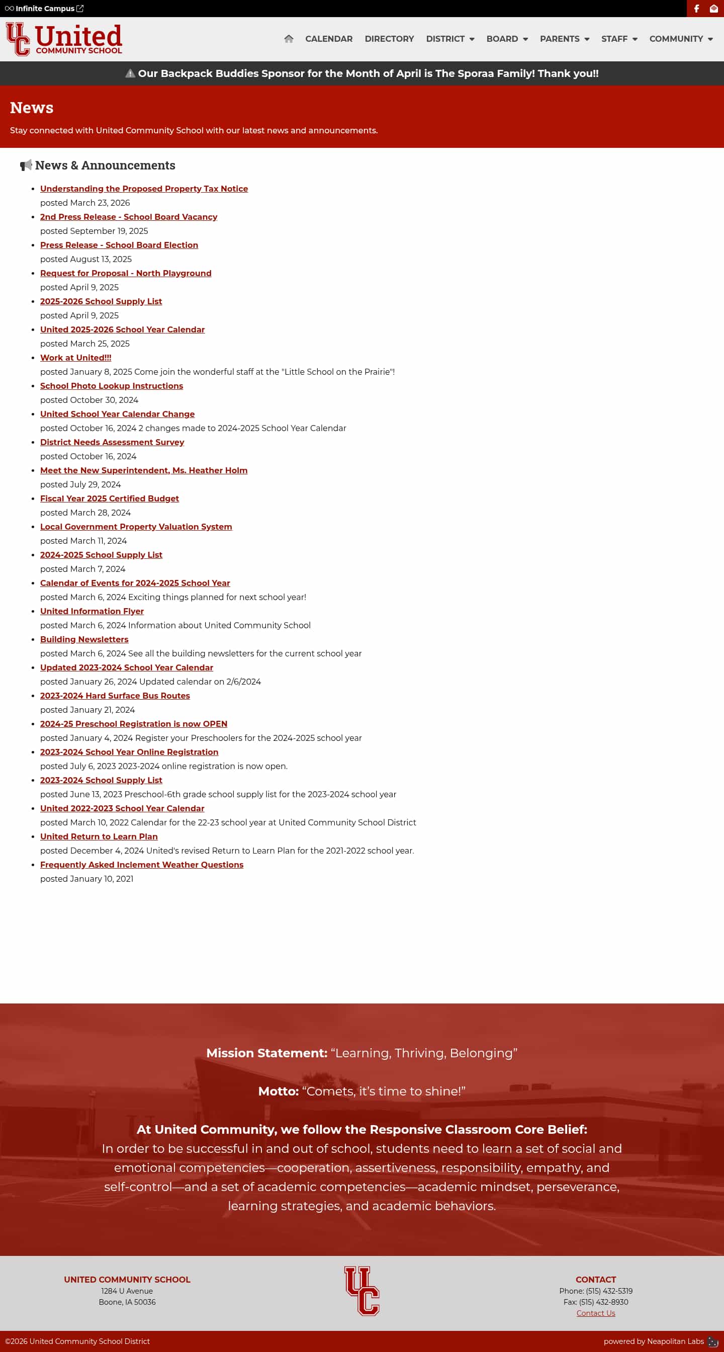 Latest website image capture