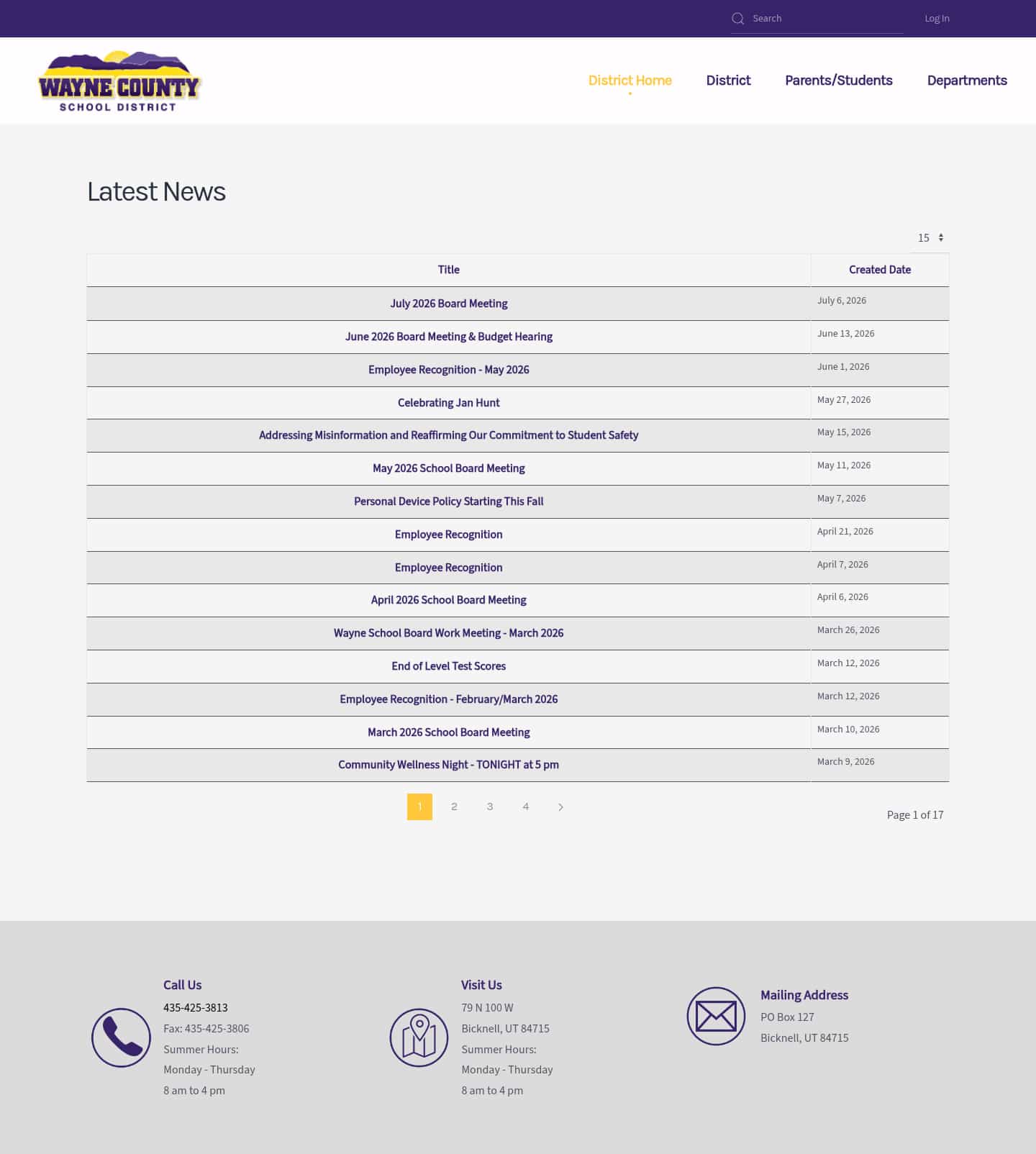 Latest website image capture