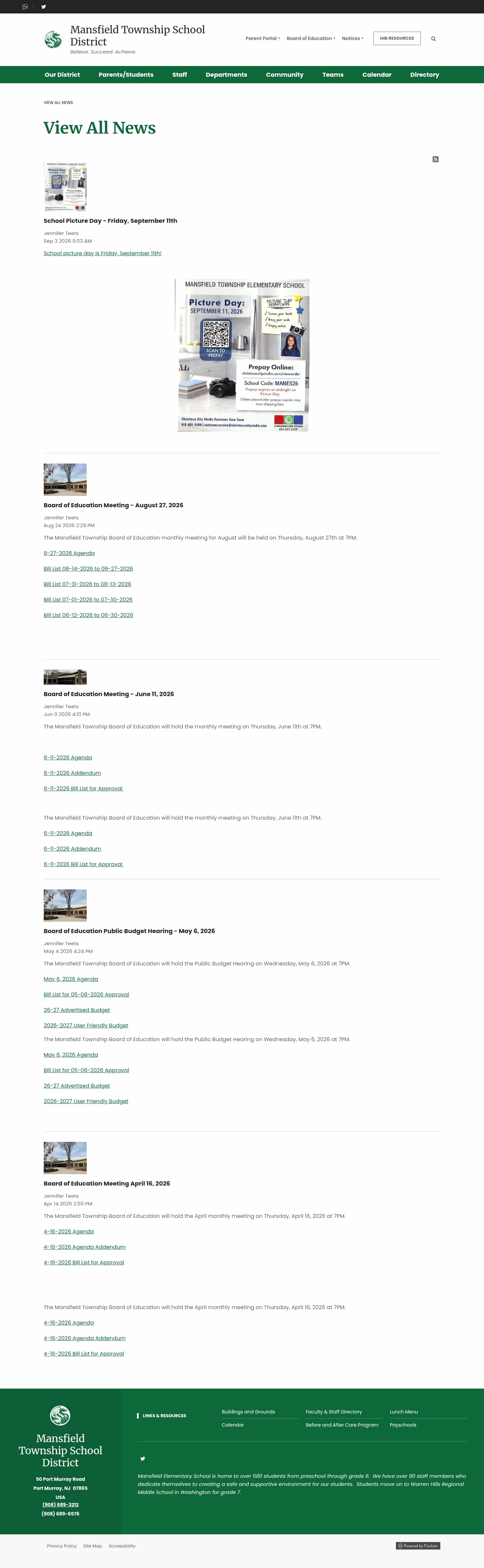 Latest website image capture