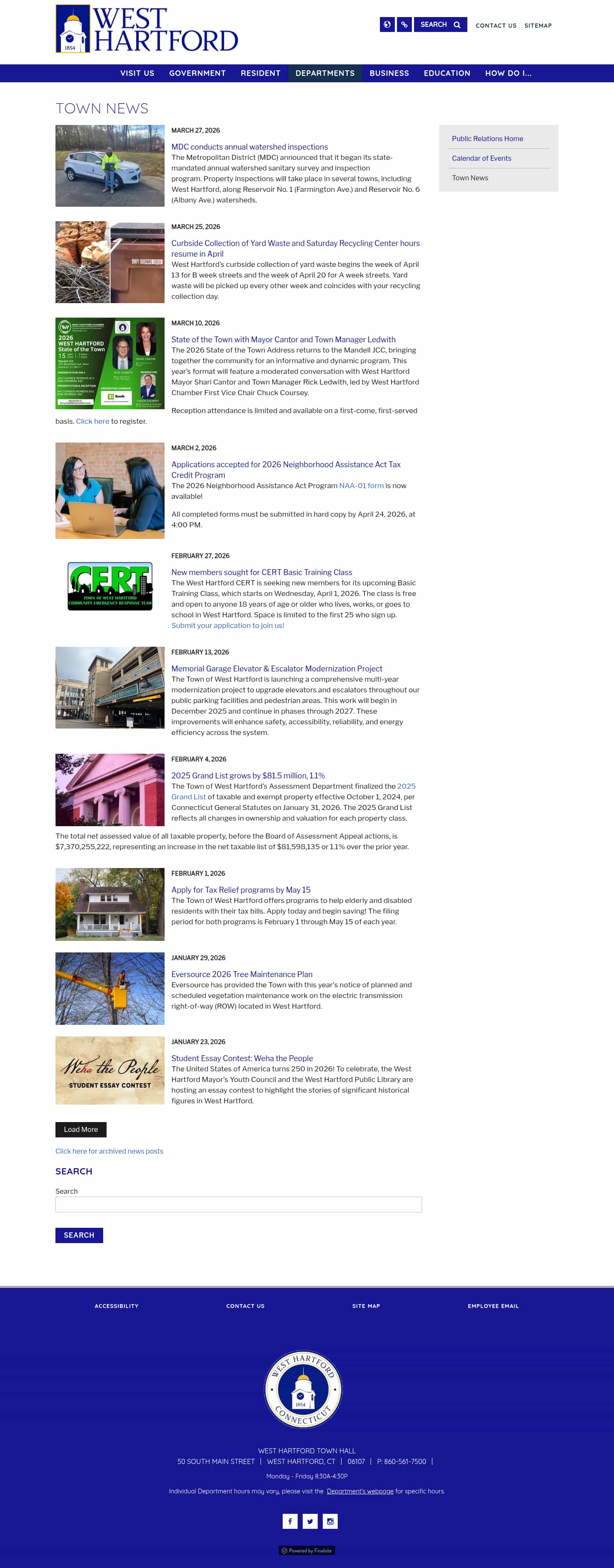 Latest website image capture