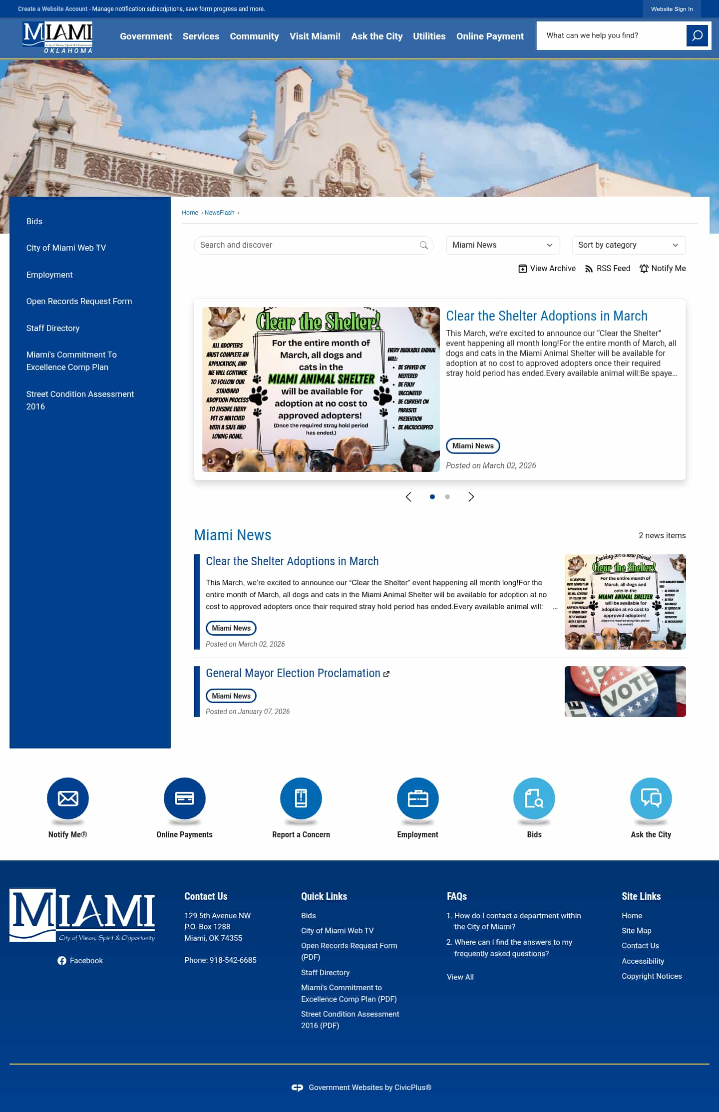 Latest website image capture