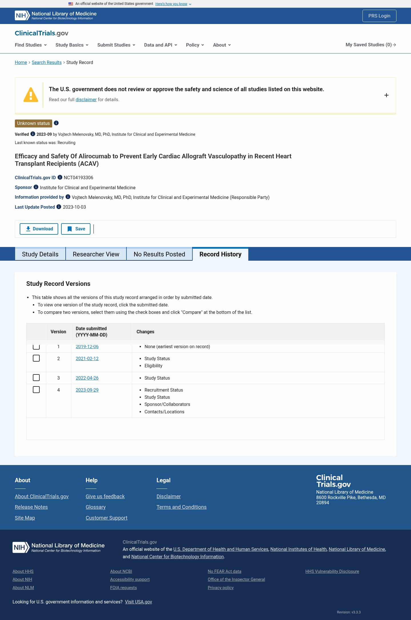 Latest website image capture