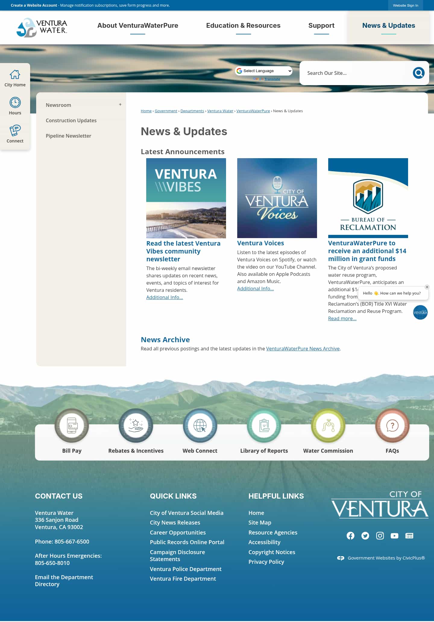 Latest website image capture