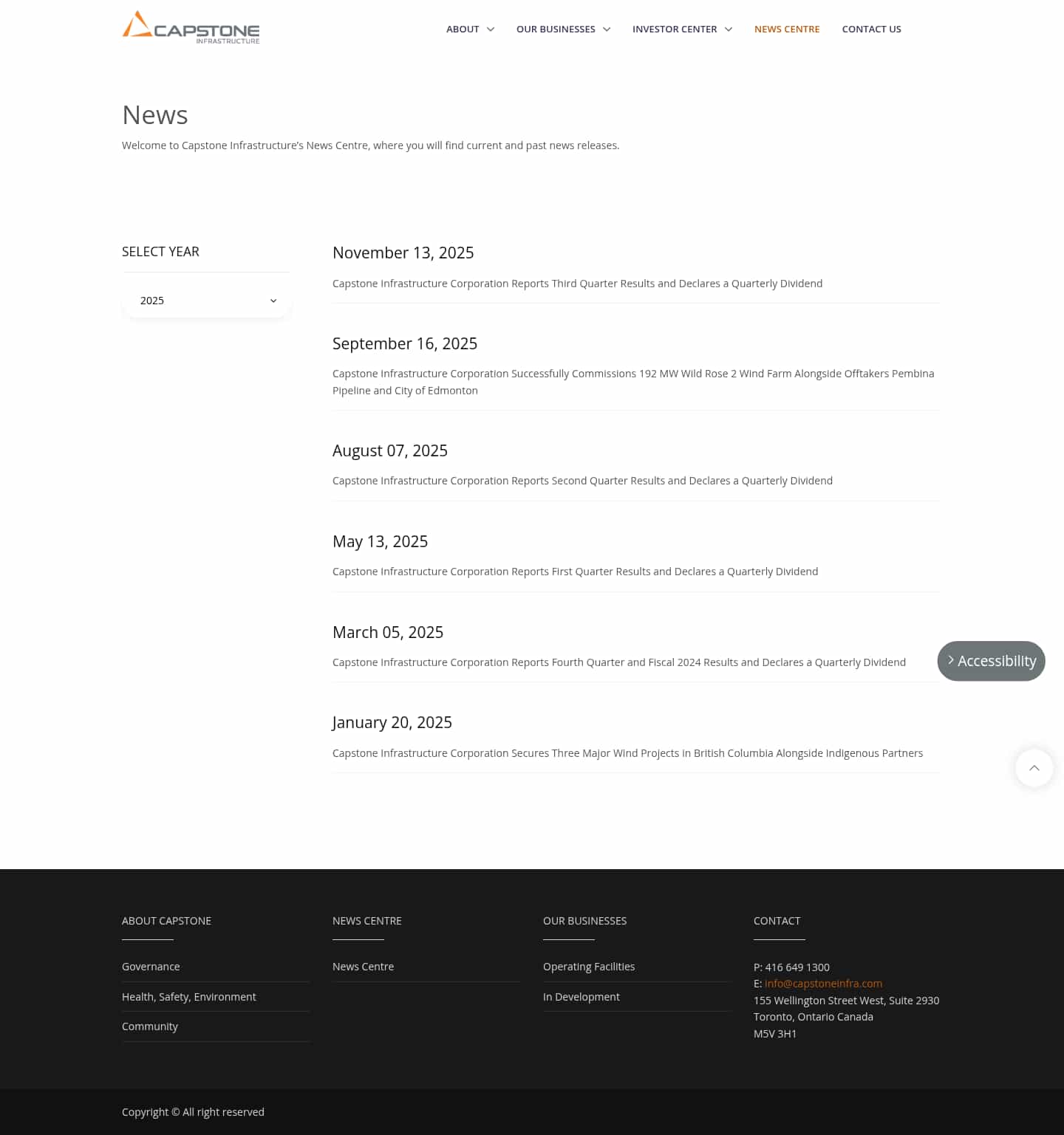 Latest website image capture
