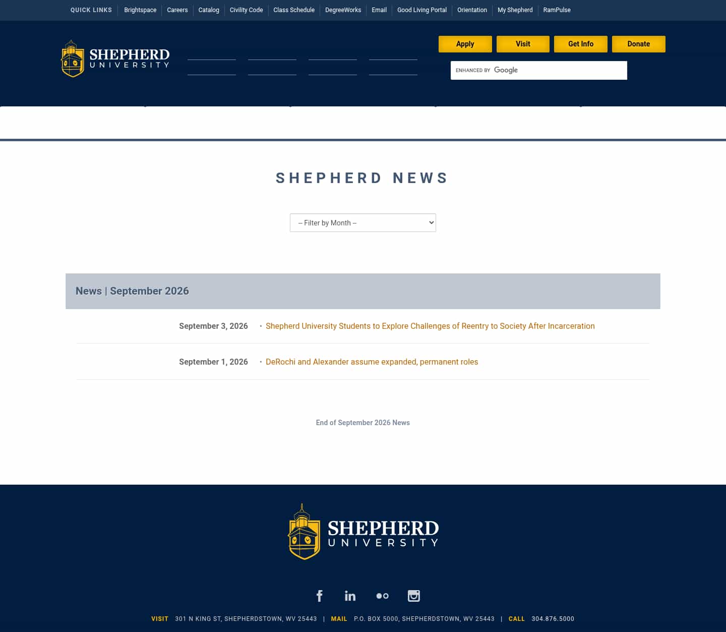 Latest website image capture