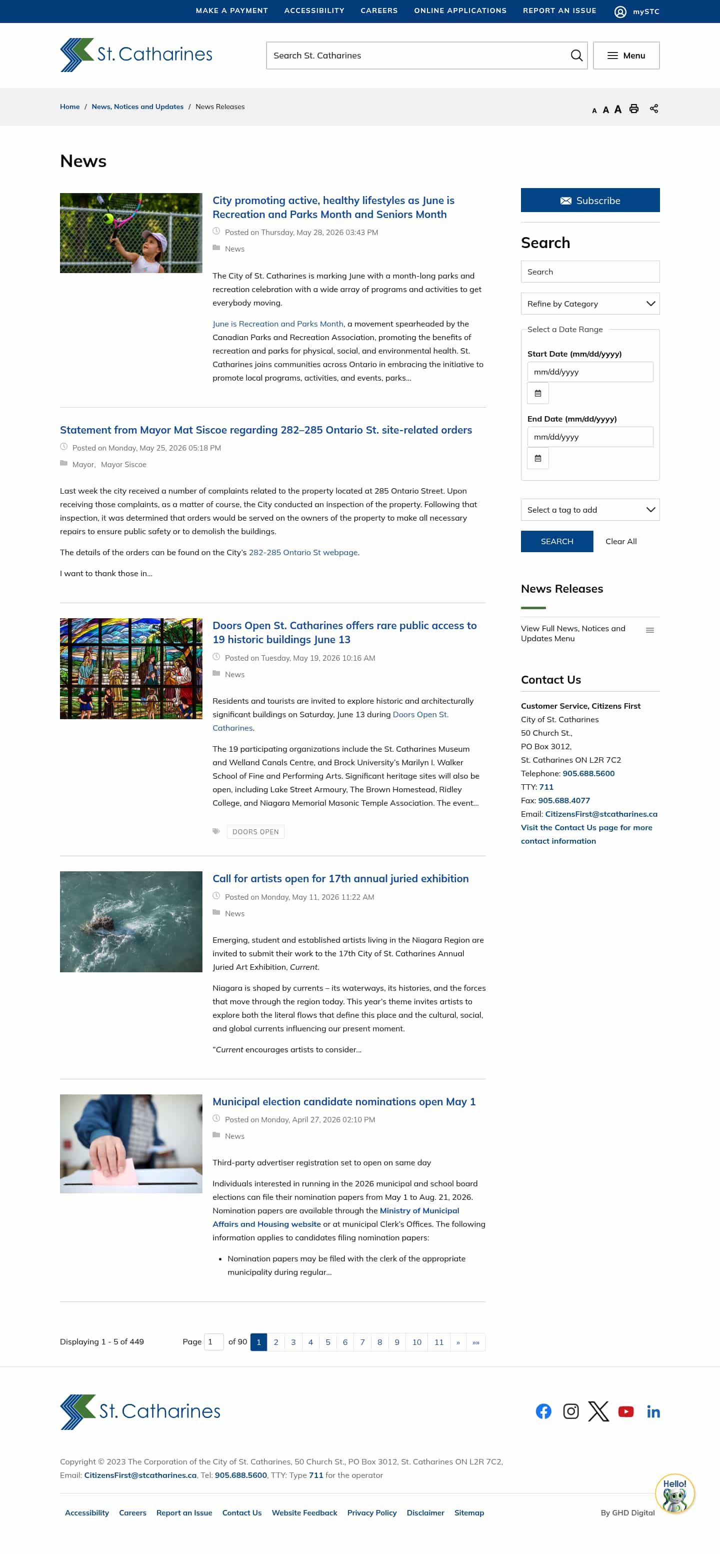 Latest website image capture