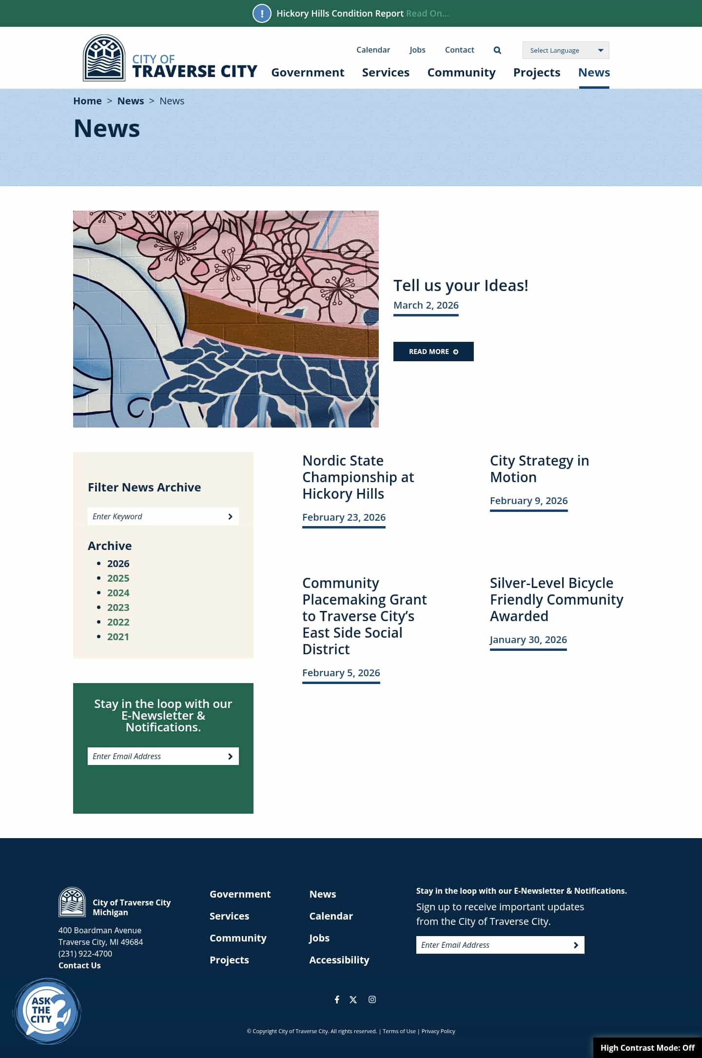 Latest website image capture