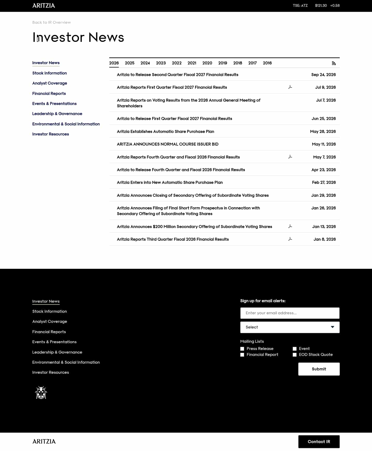 Latest website image capture