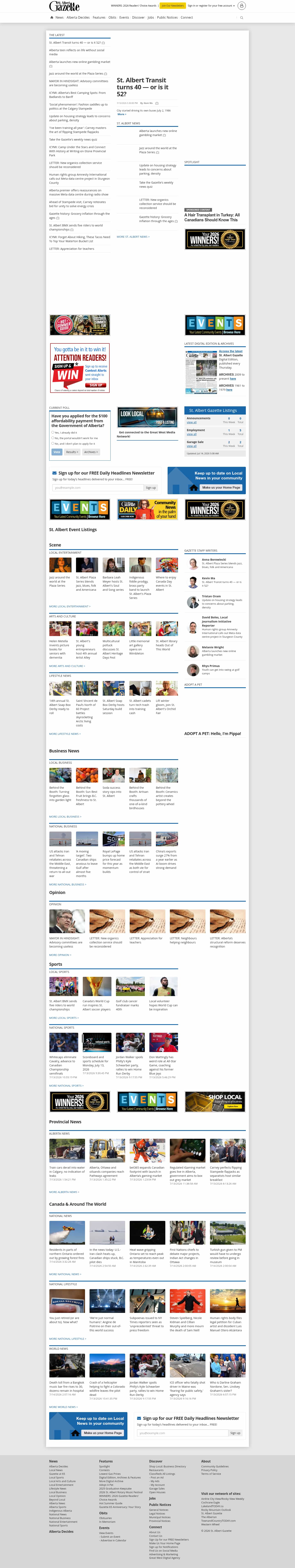 Latest website image capture