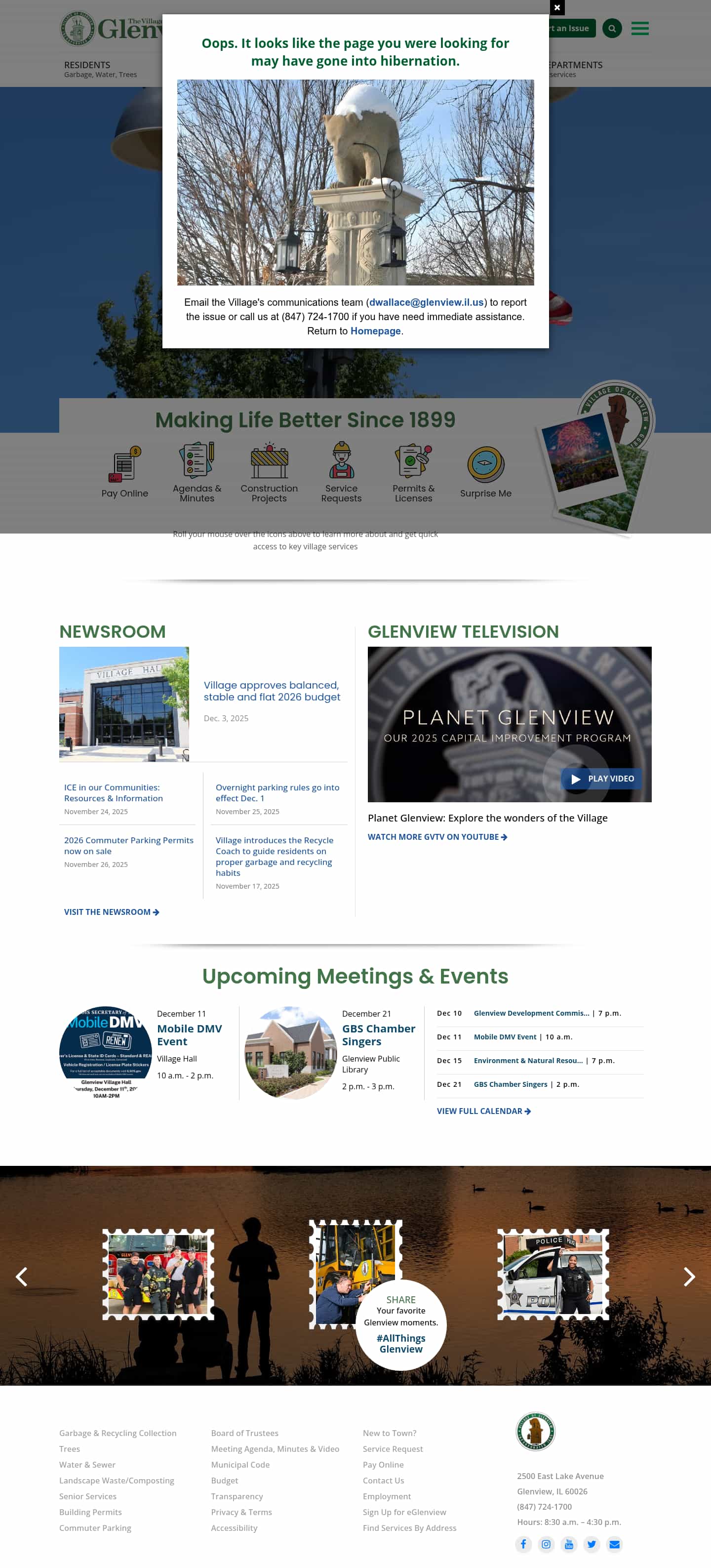 Latest website image capture