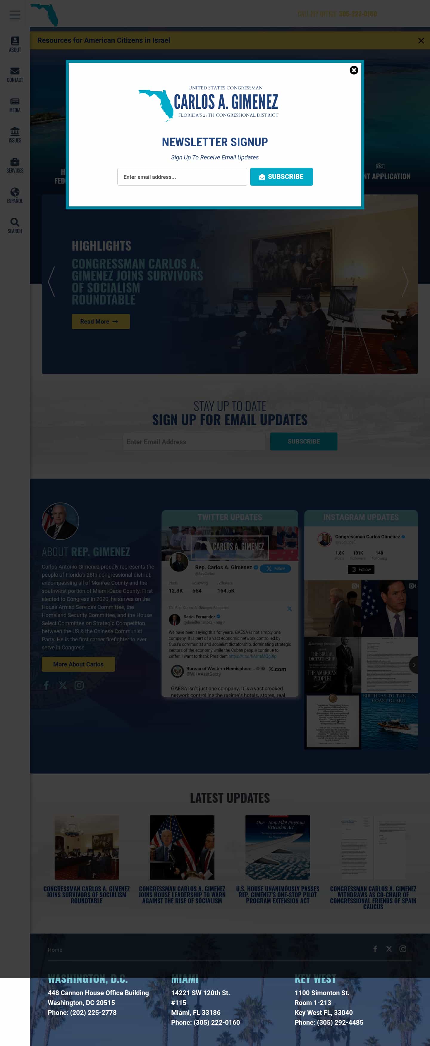Latest website image capture