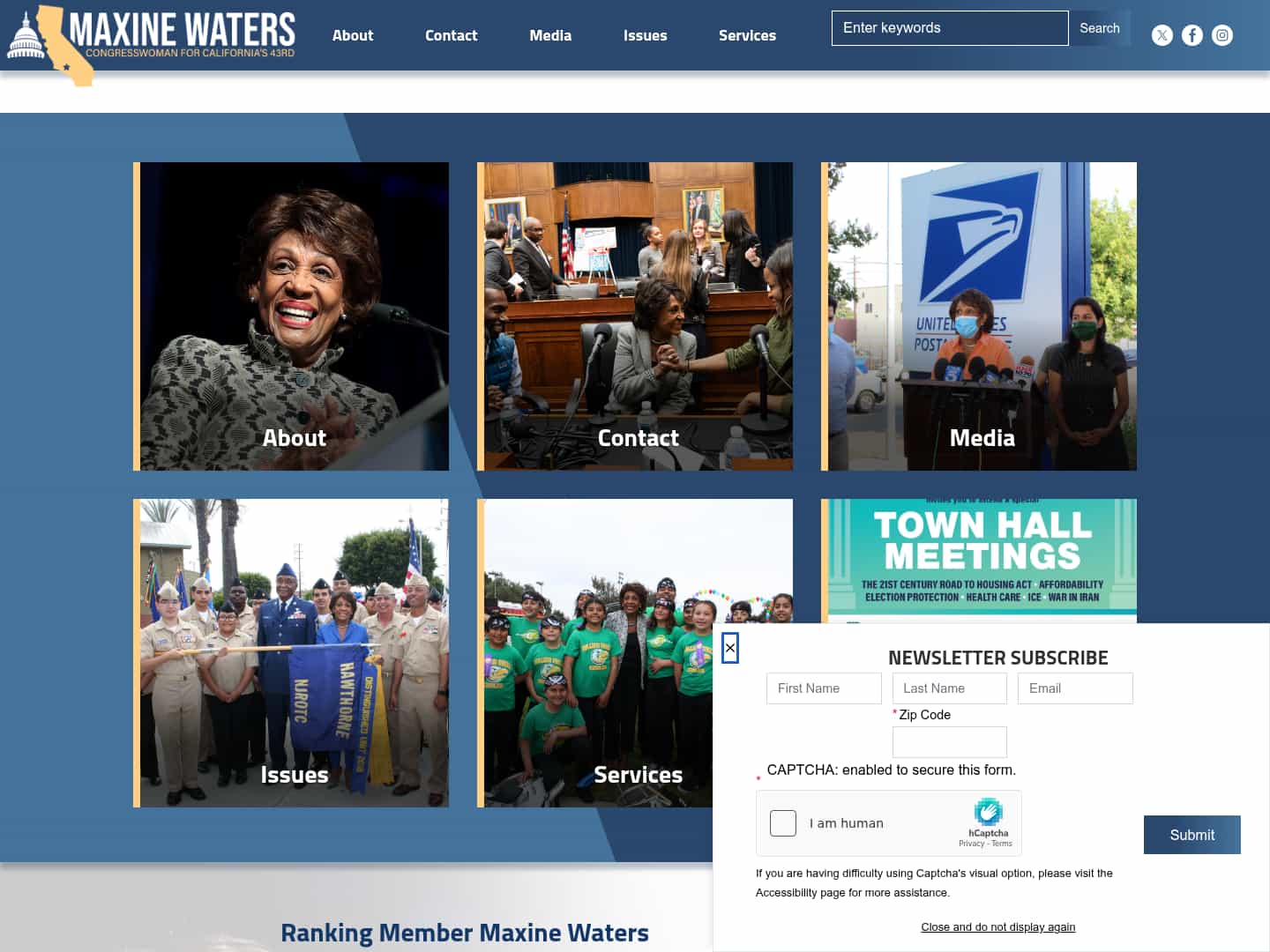 Latest website image capture