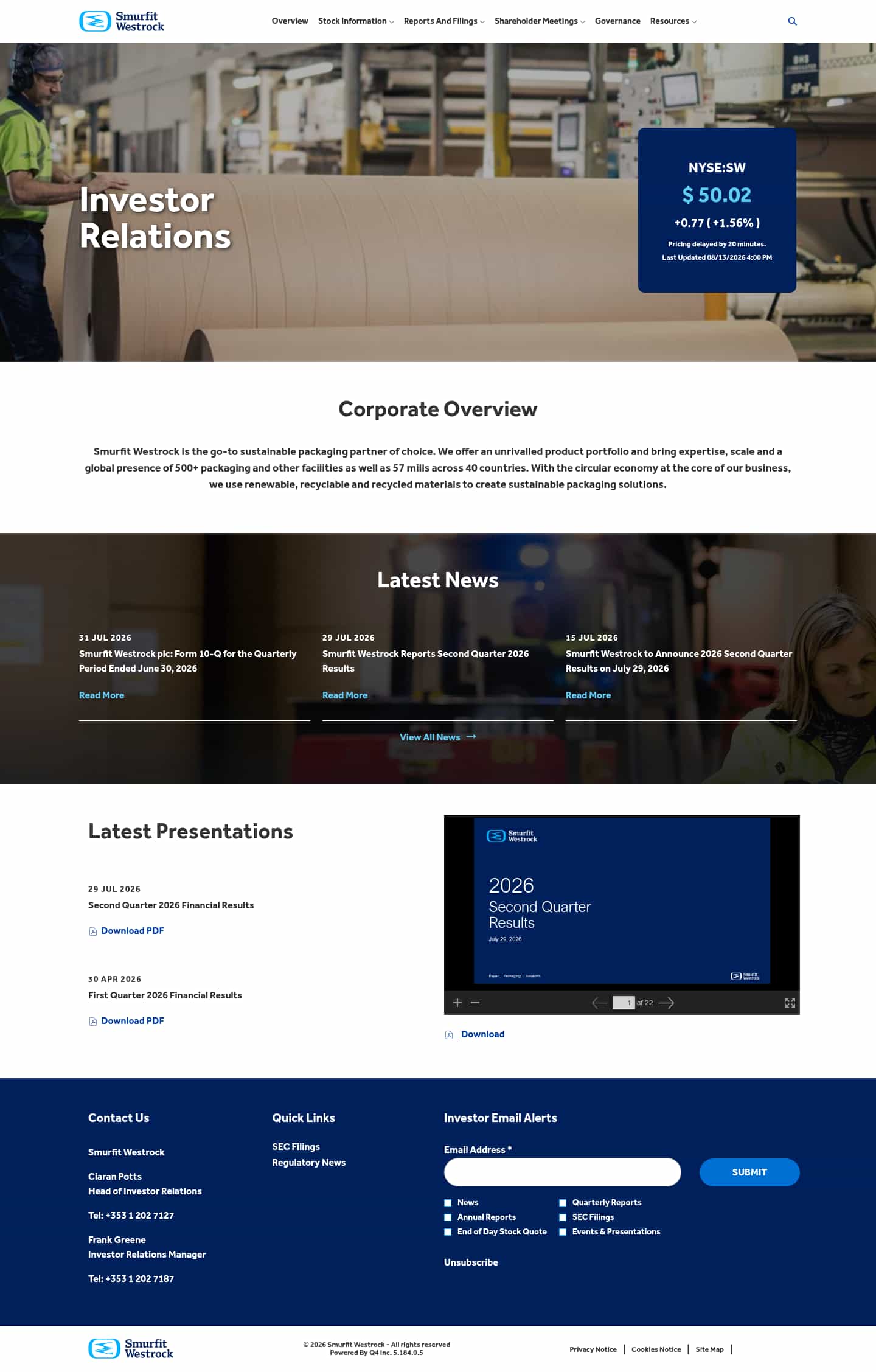Latest website image capture