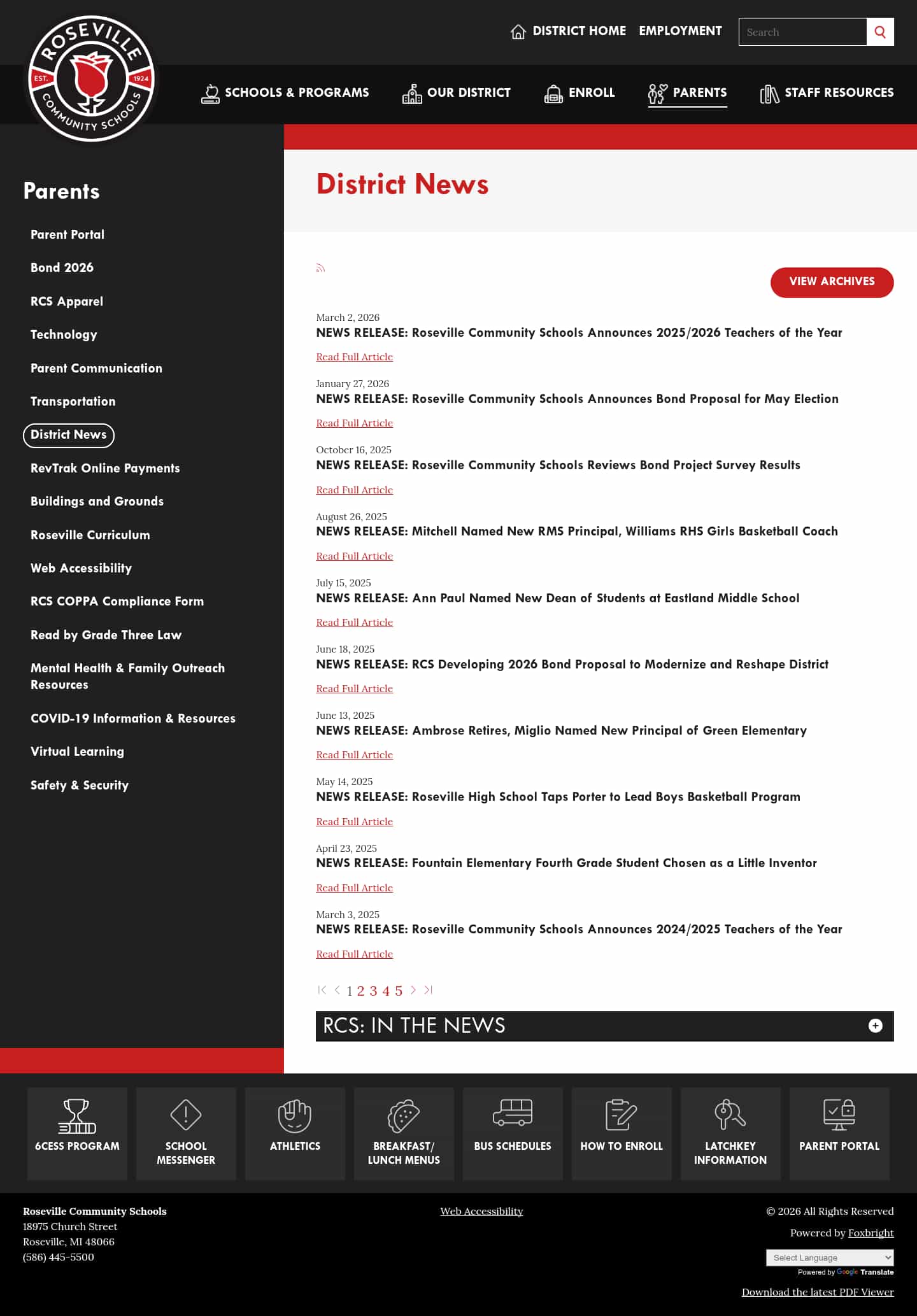 Latest website image capture