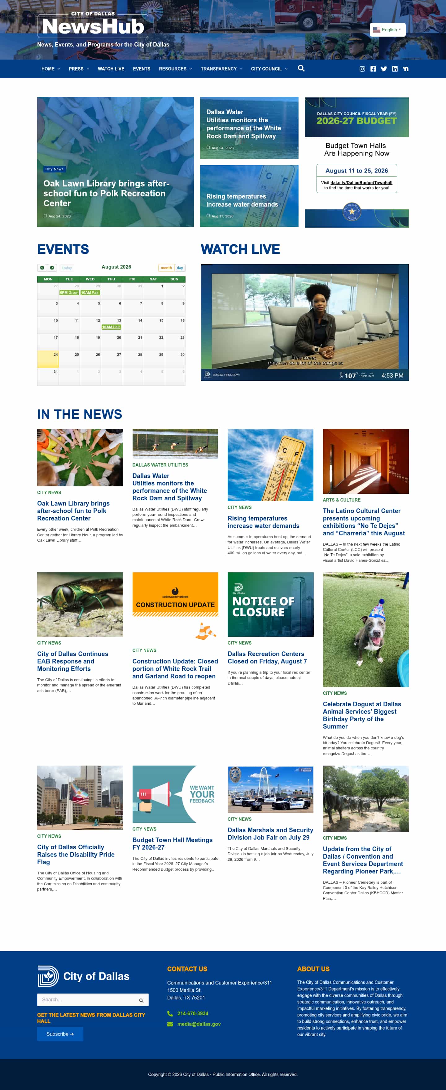 Latest website image capture