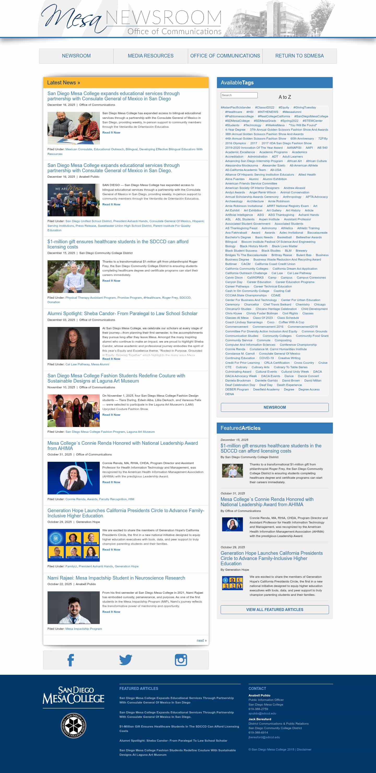 Latest website image capture