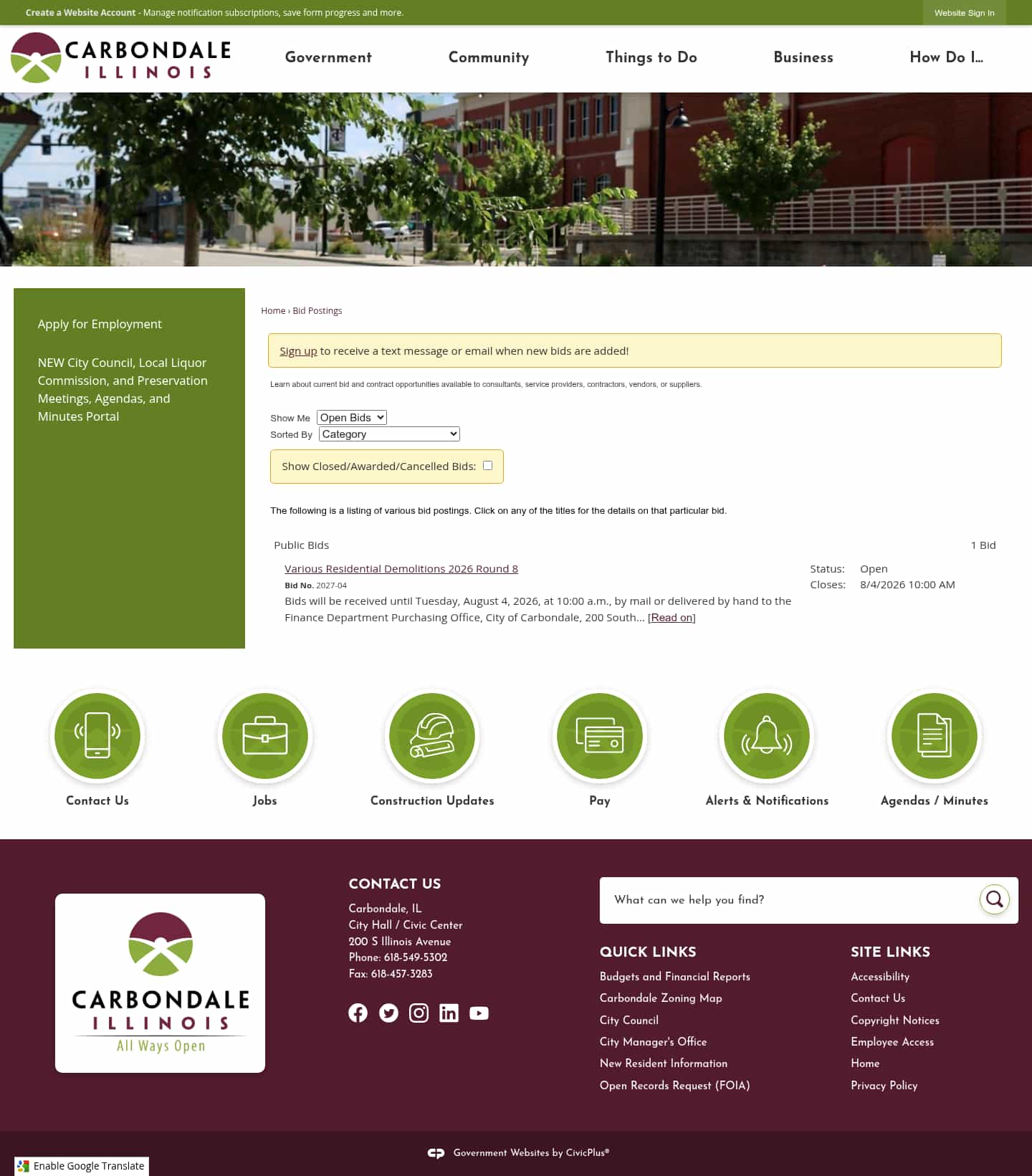 Latest website image capture