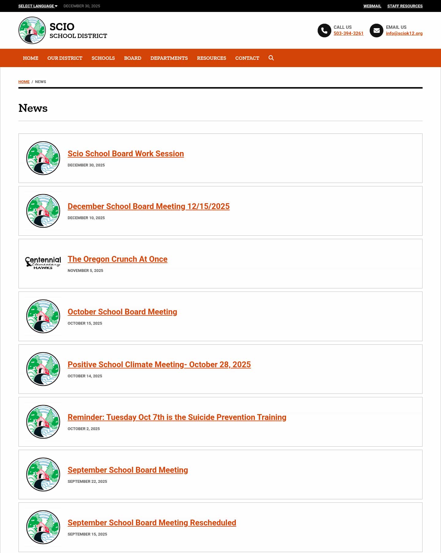 Latest website image capture