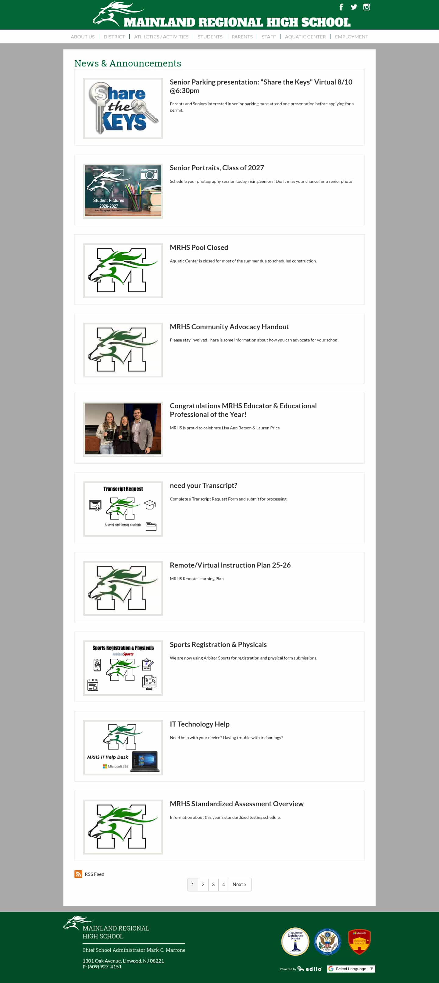 Latest website image capture