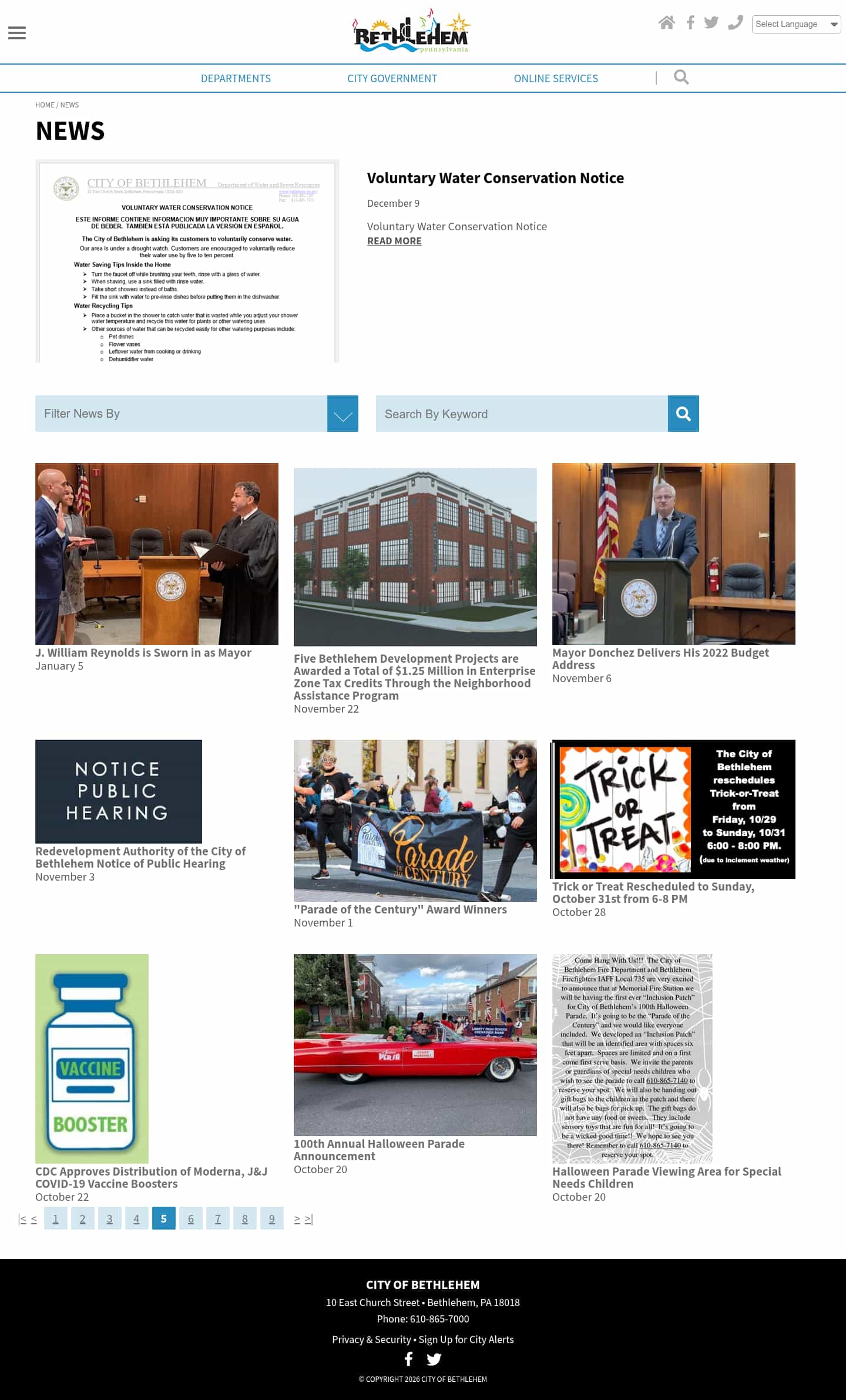 Latest website image capture