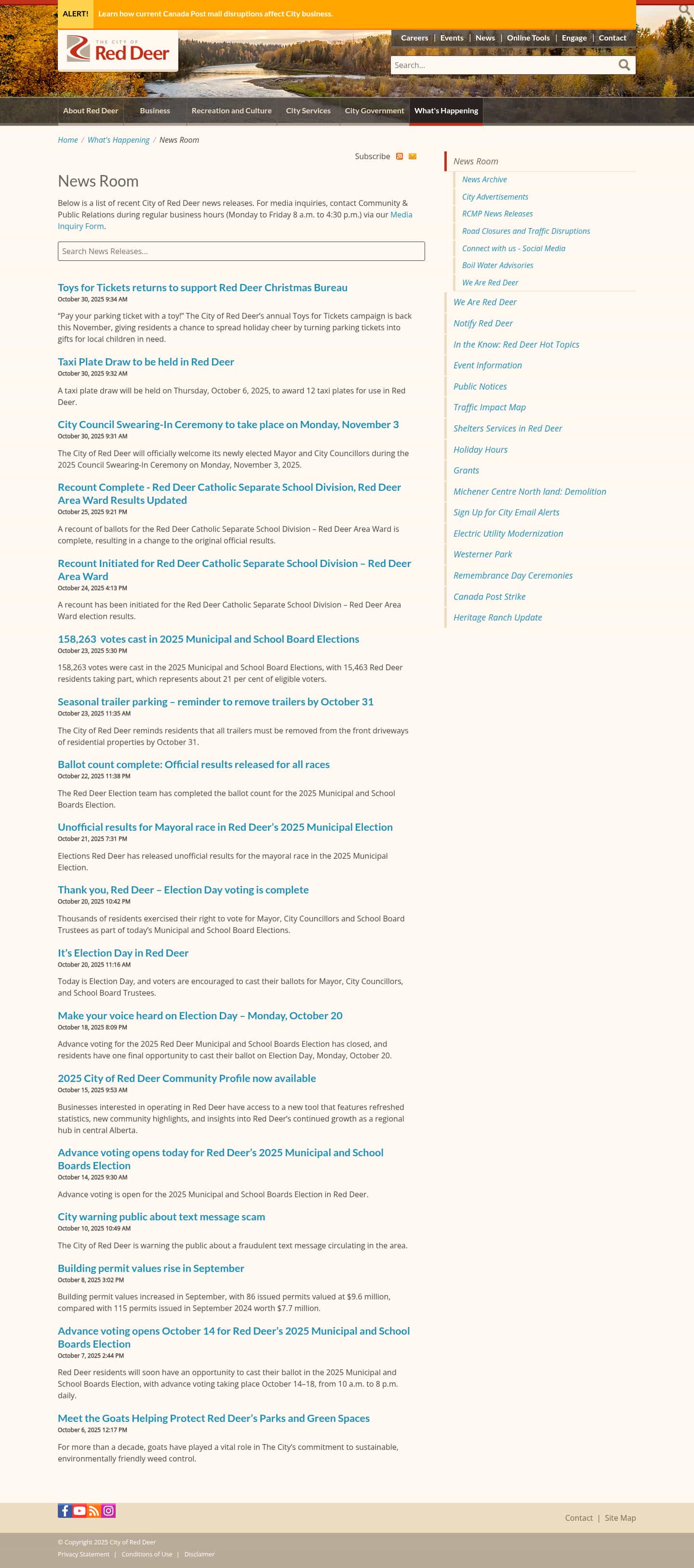 Latest website image capture