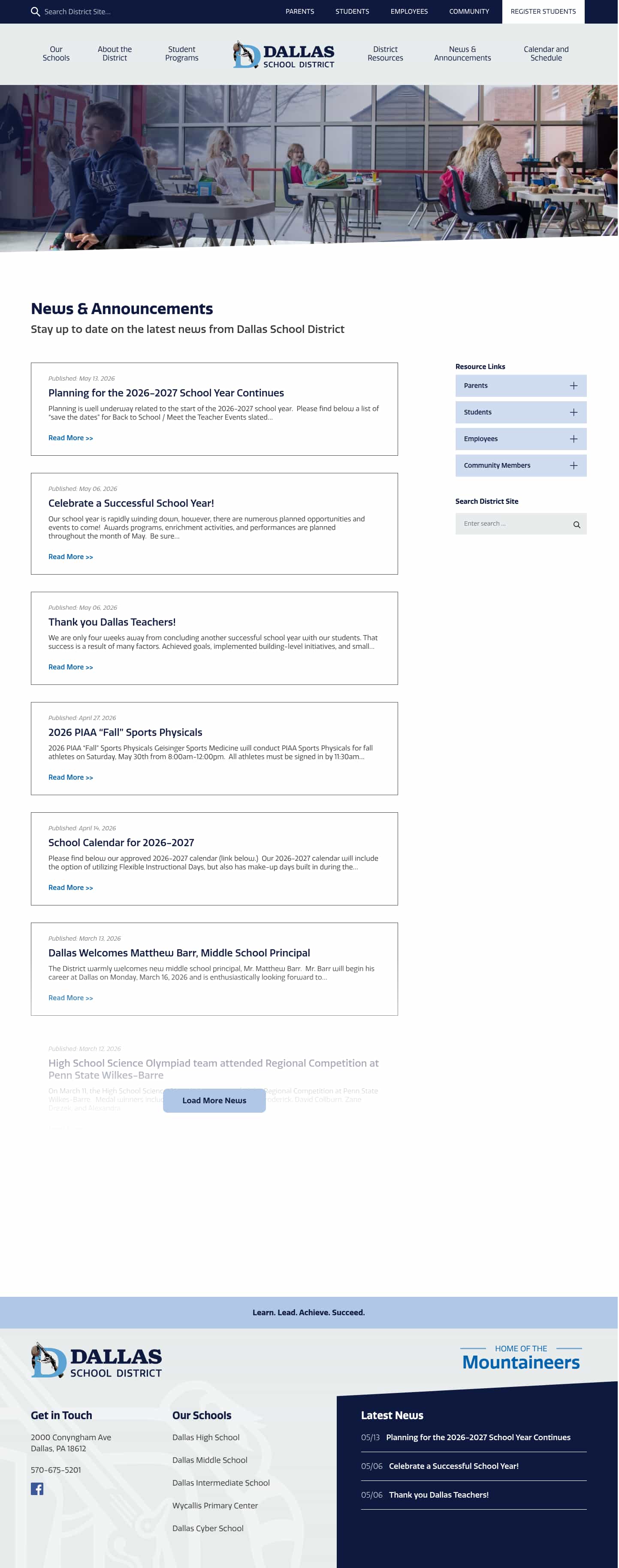 Latest website image capture
