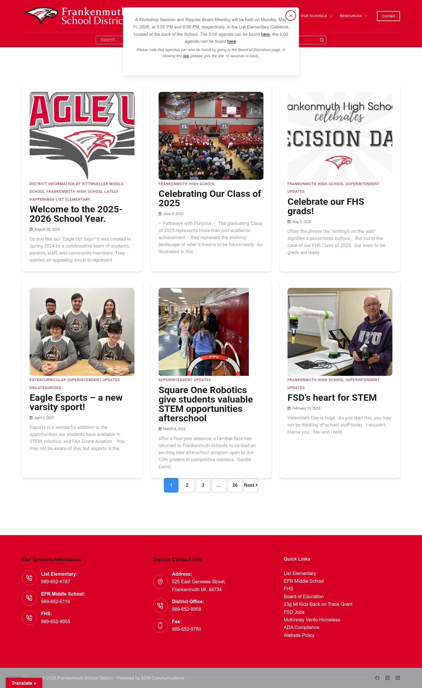 Latest website image capture