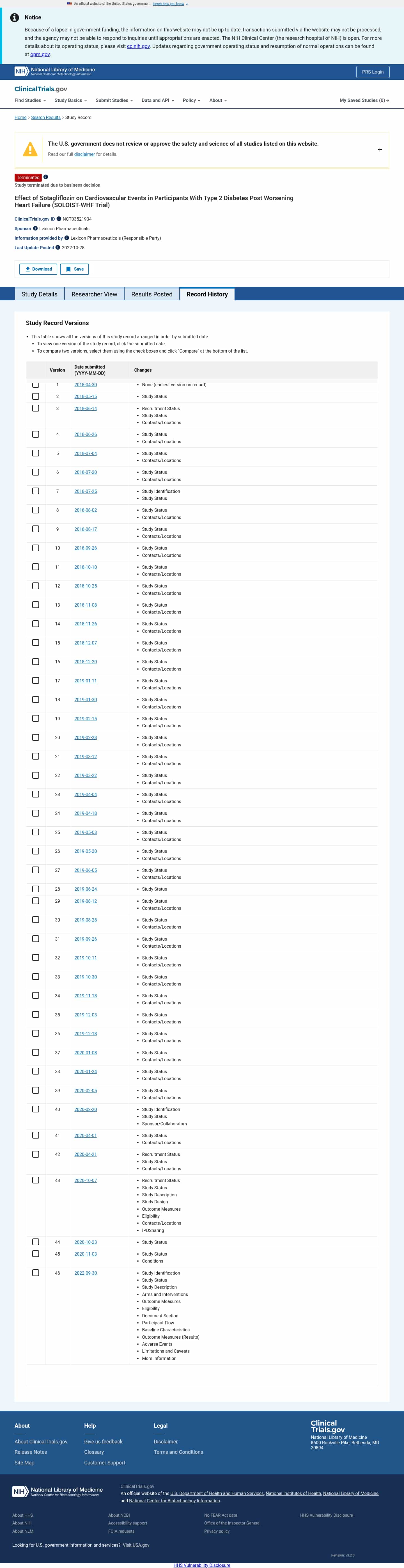Latest website image capture