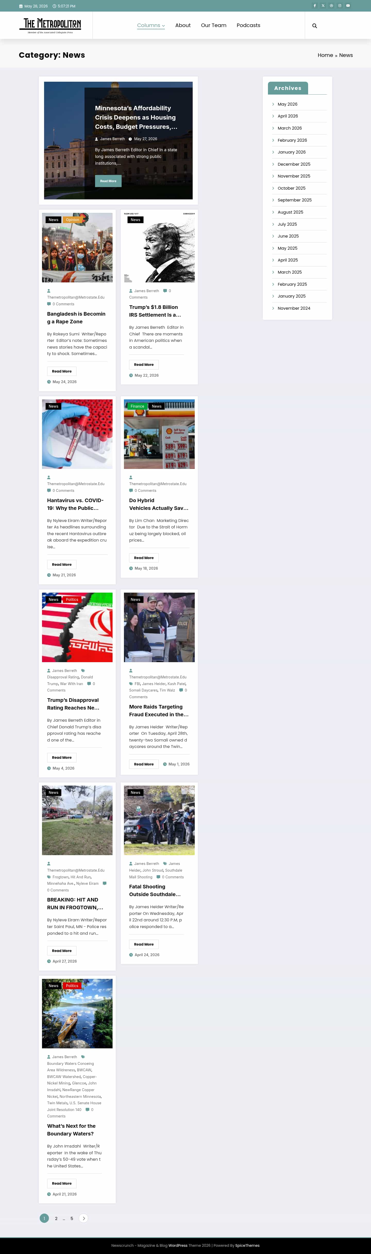Latest website image capture