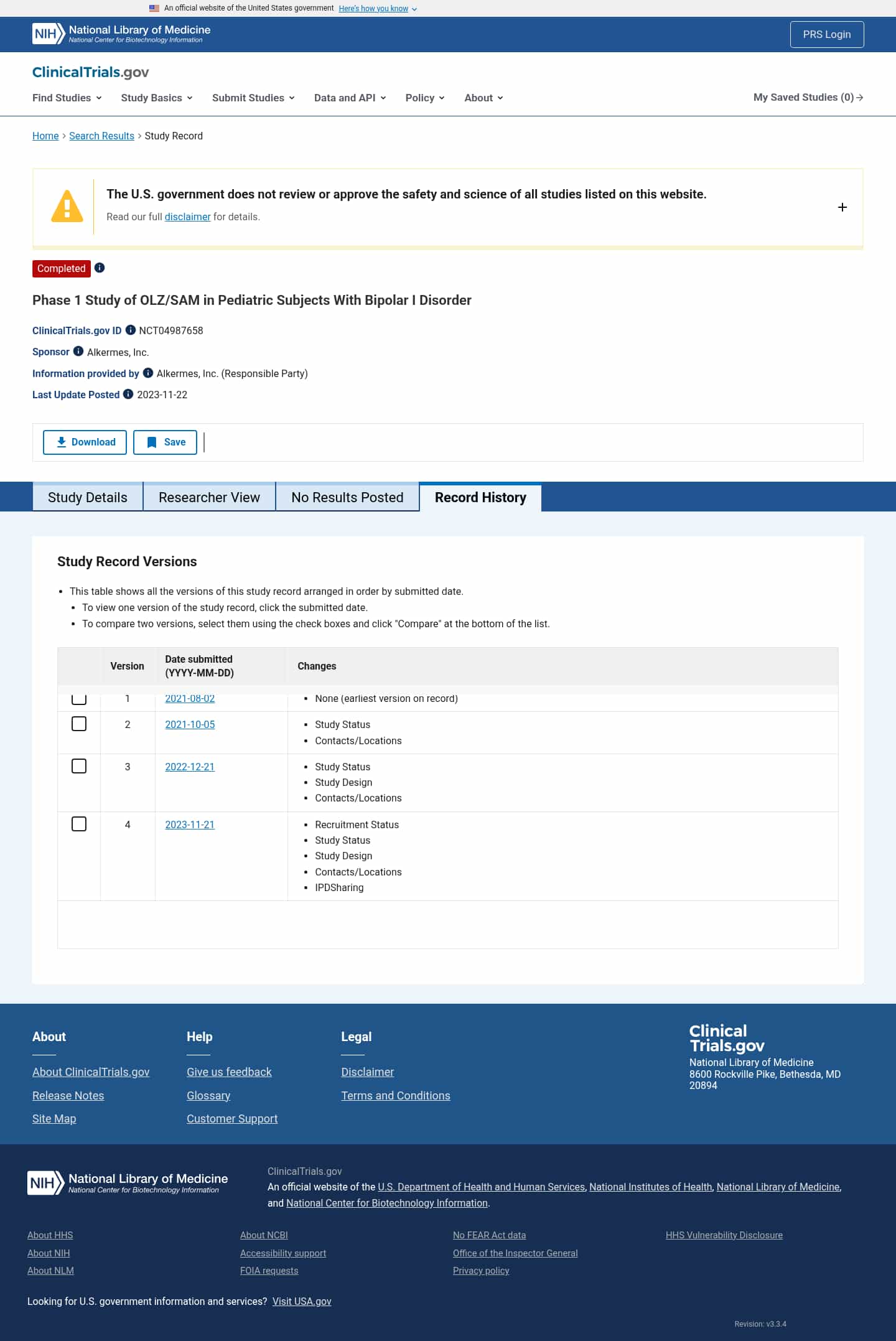 Latest website image capture