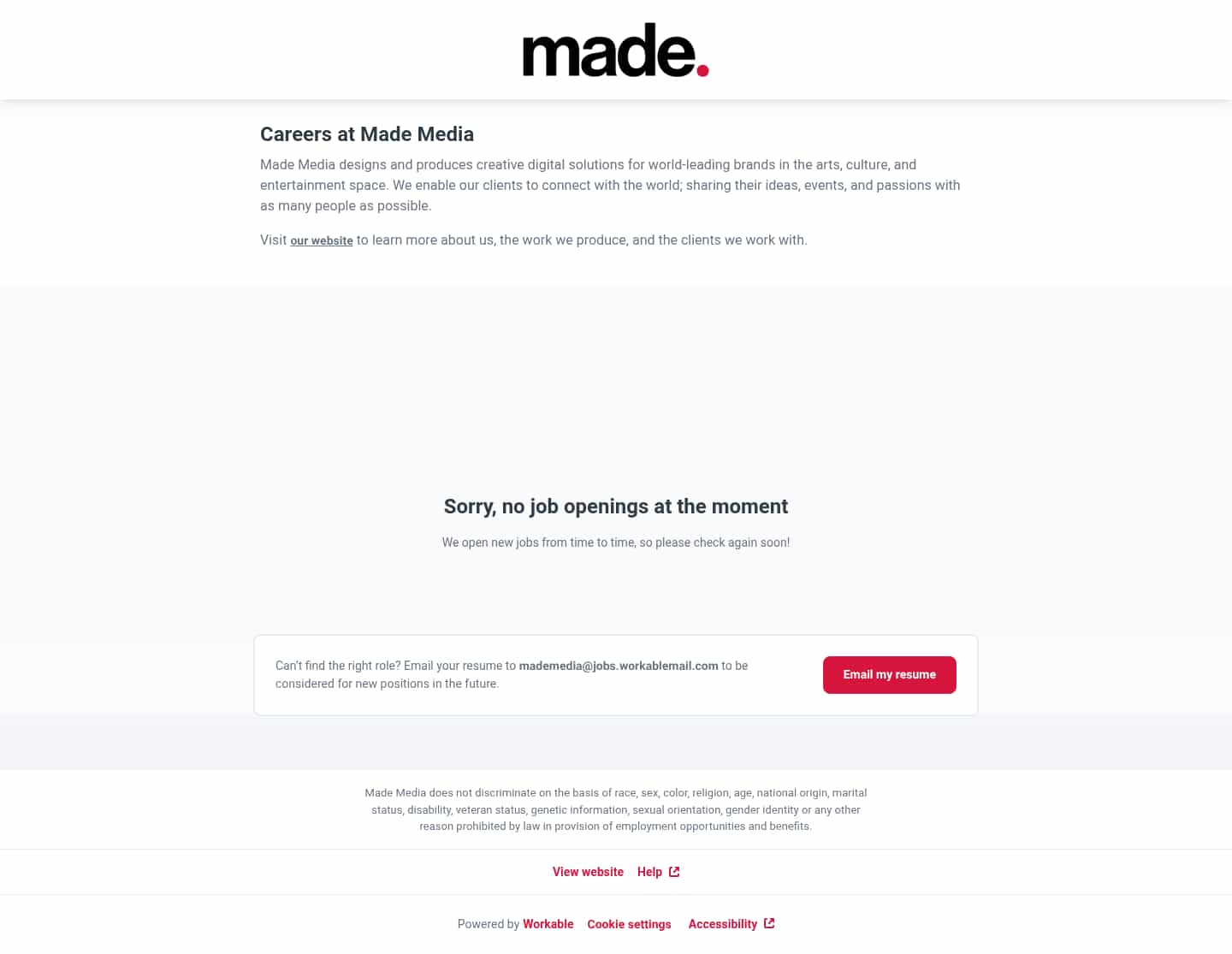 Latest website image capture