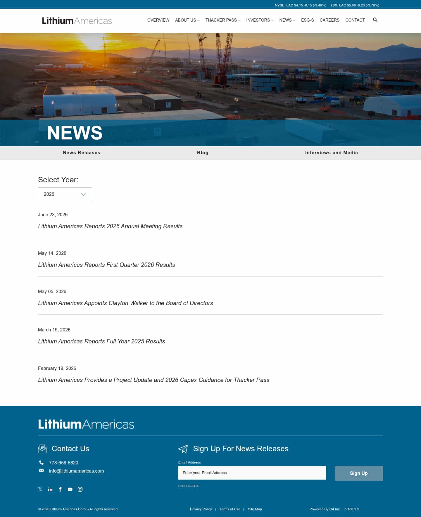 Latest website image capture