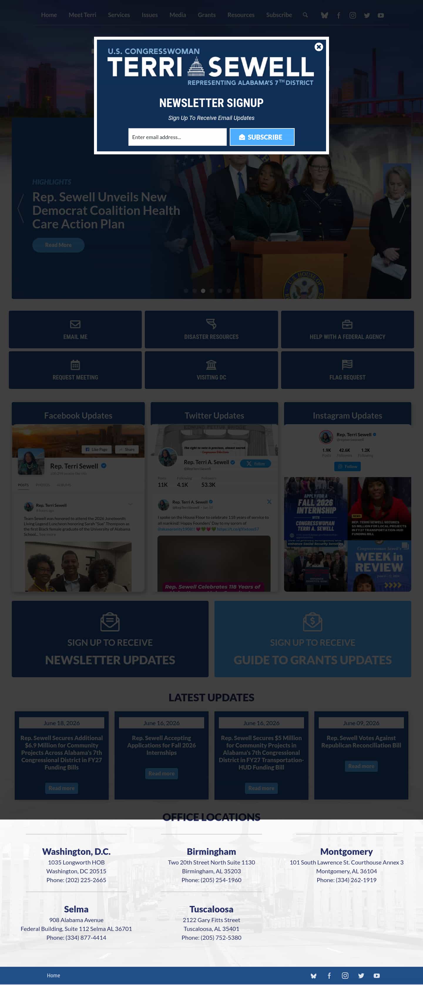 Latest website image capture