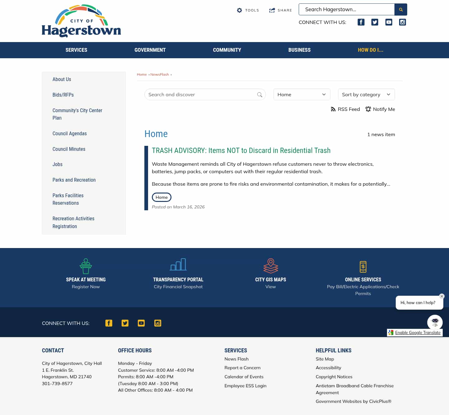 Latest website image capture