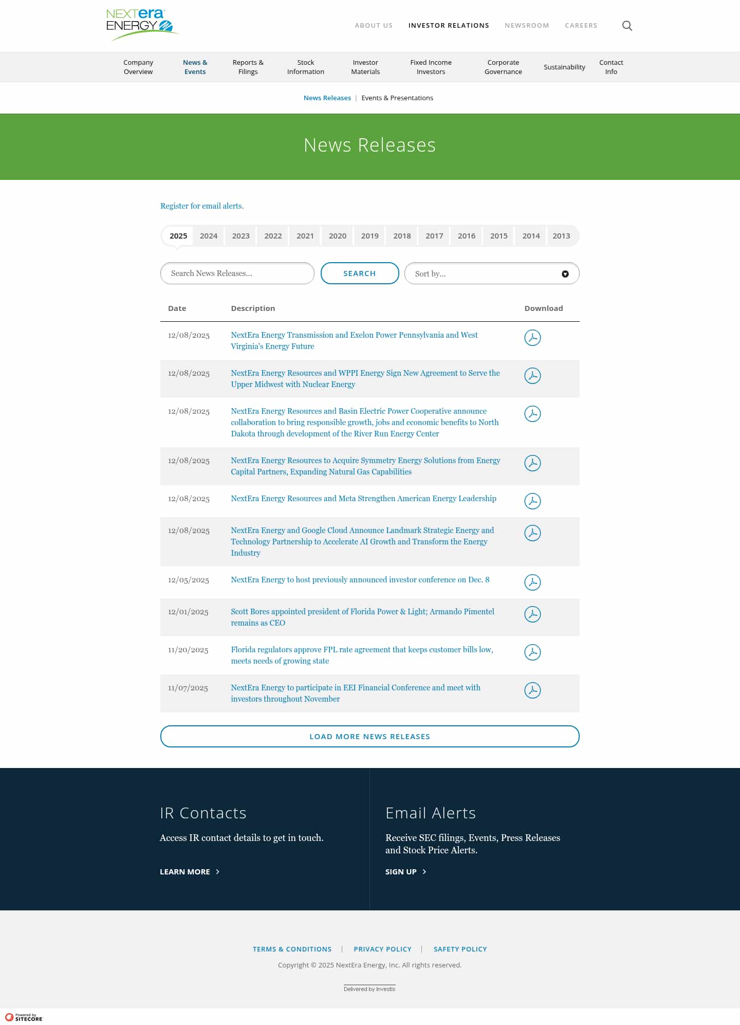 Latest website image capture