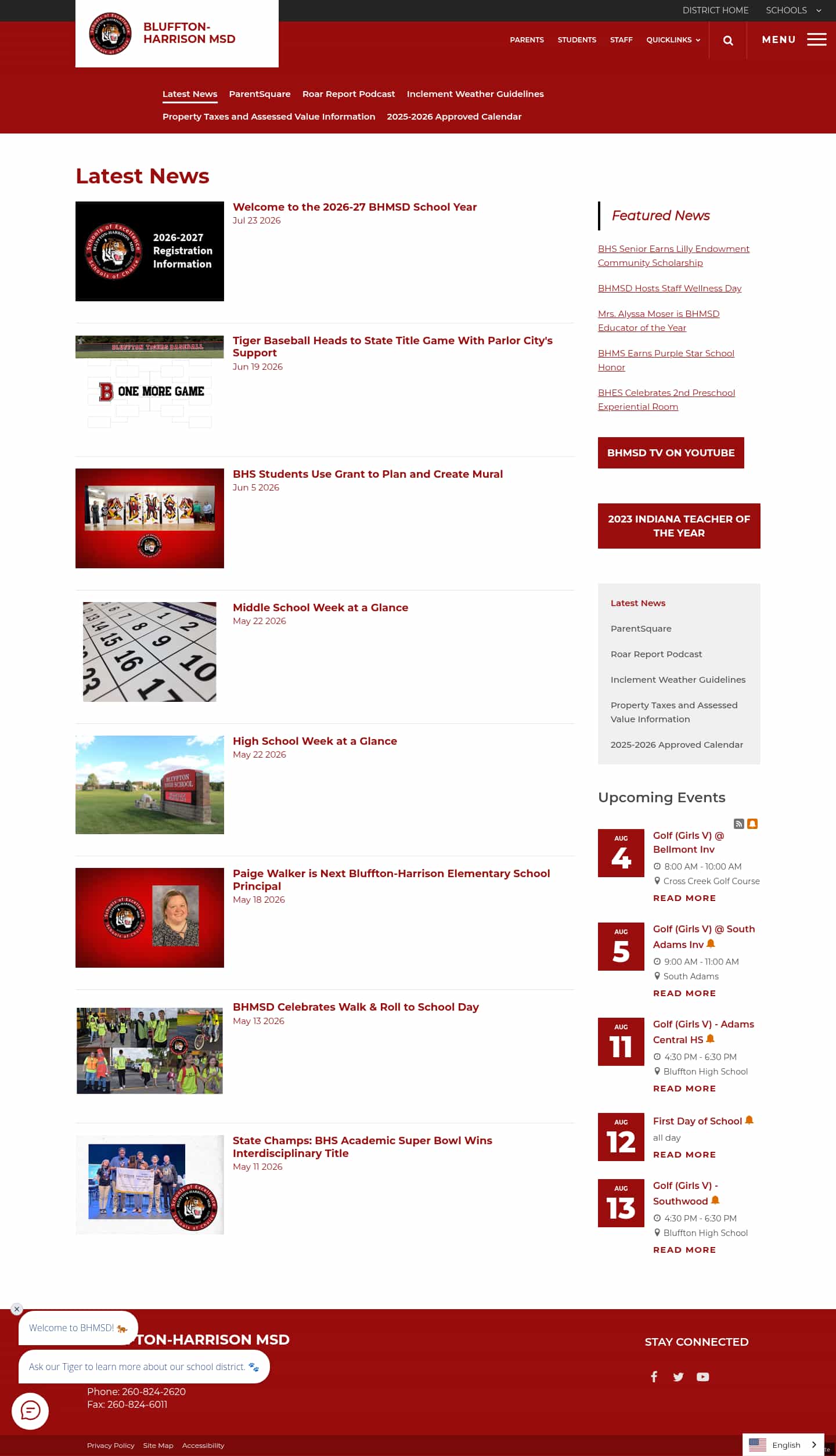 Latest website image capture