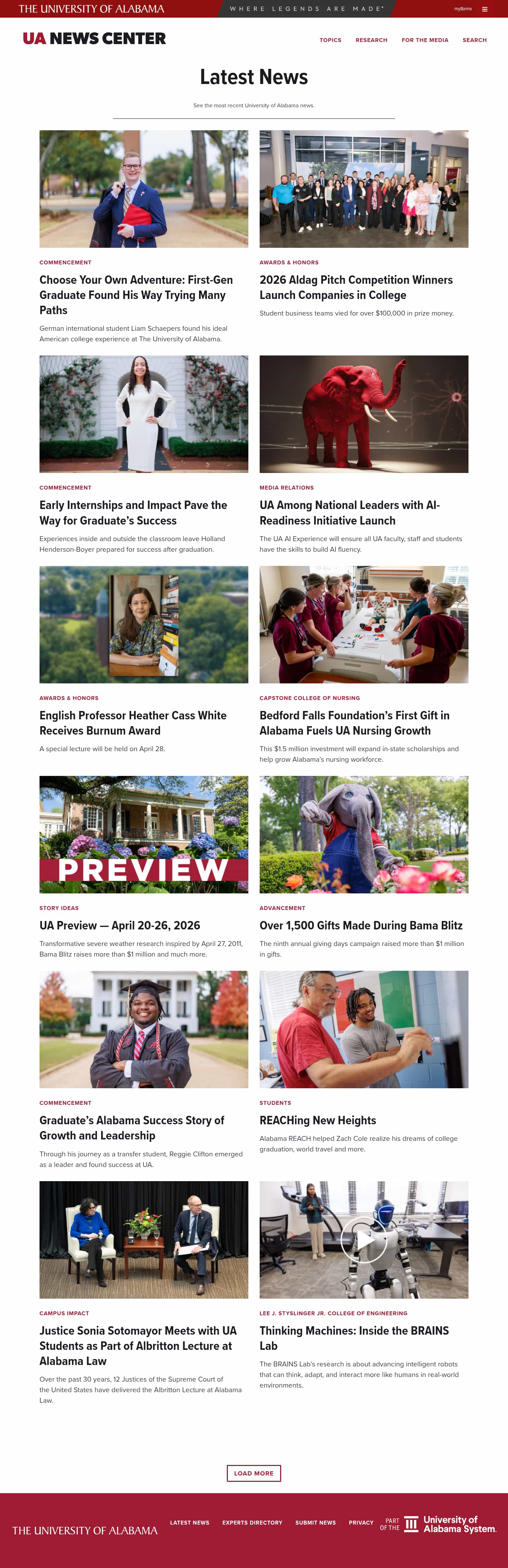 Latest website image capture