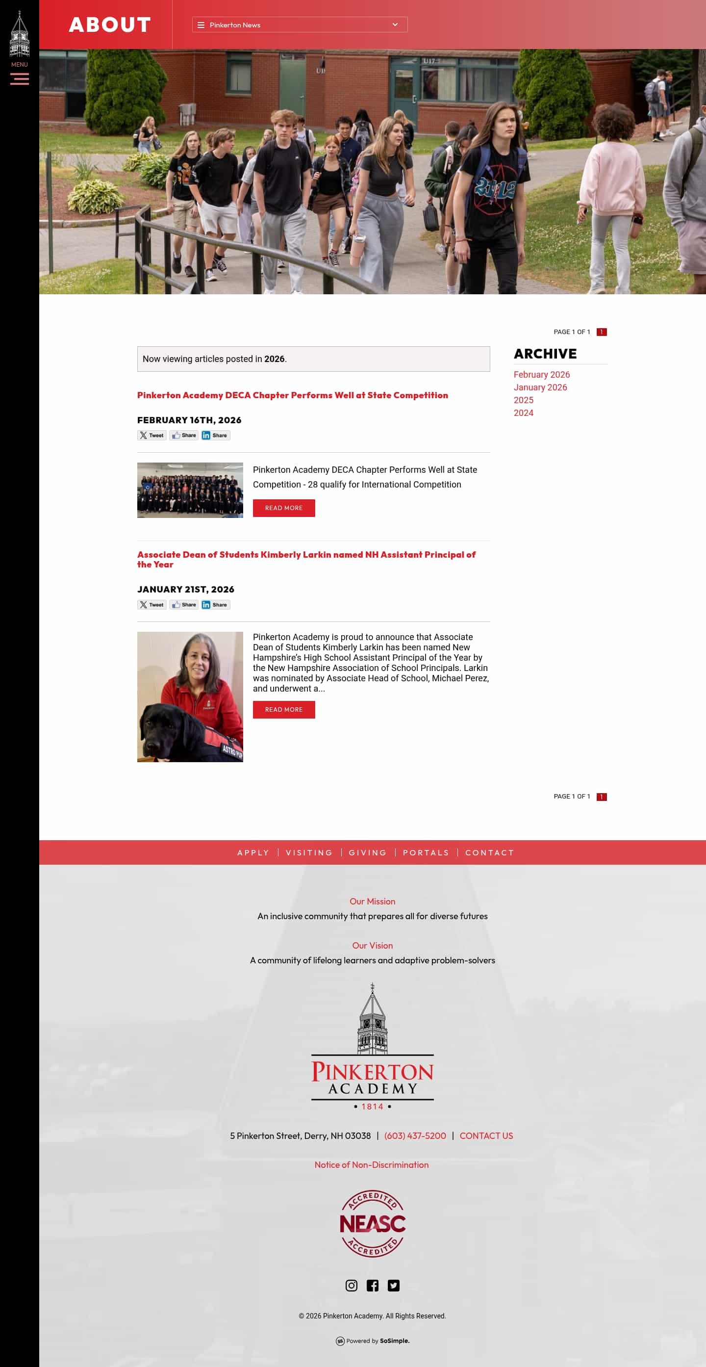 Latest website image capture