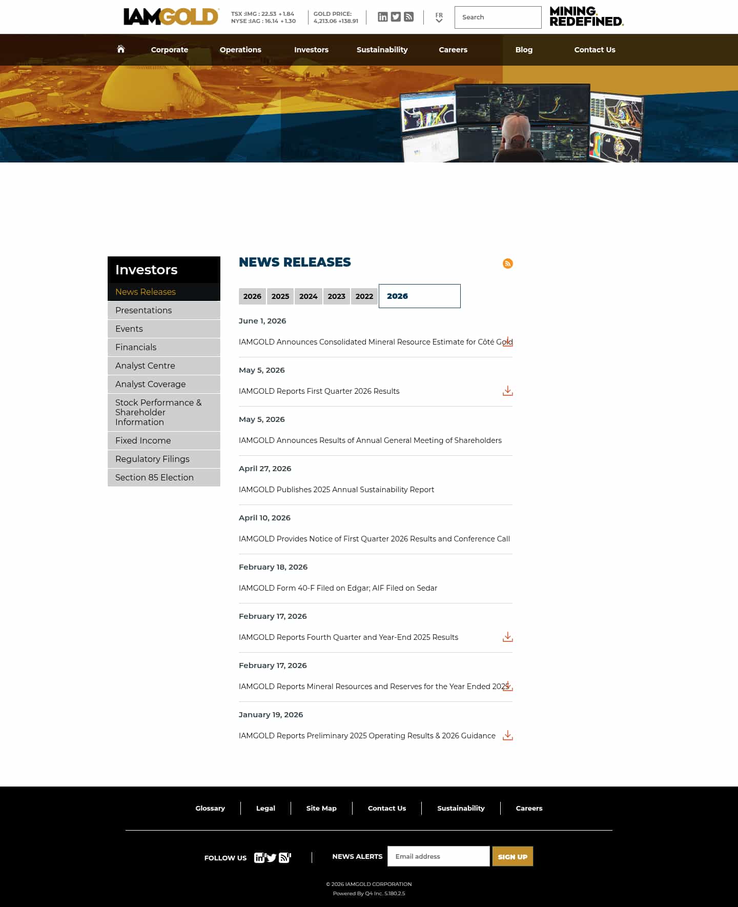 Latest website image capture