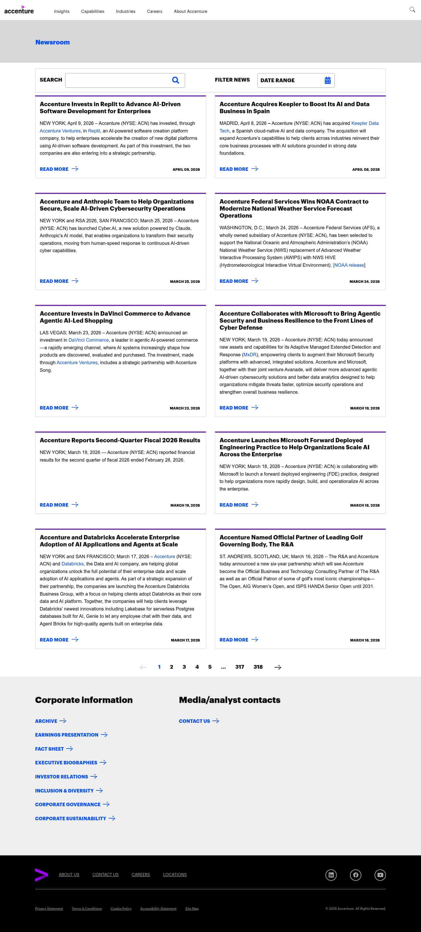 Latest website image capture